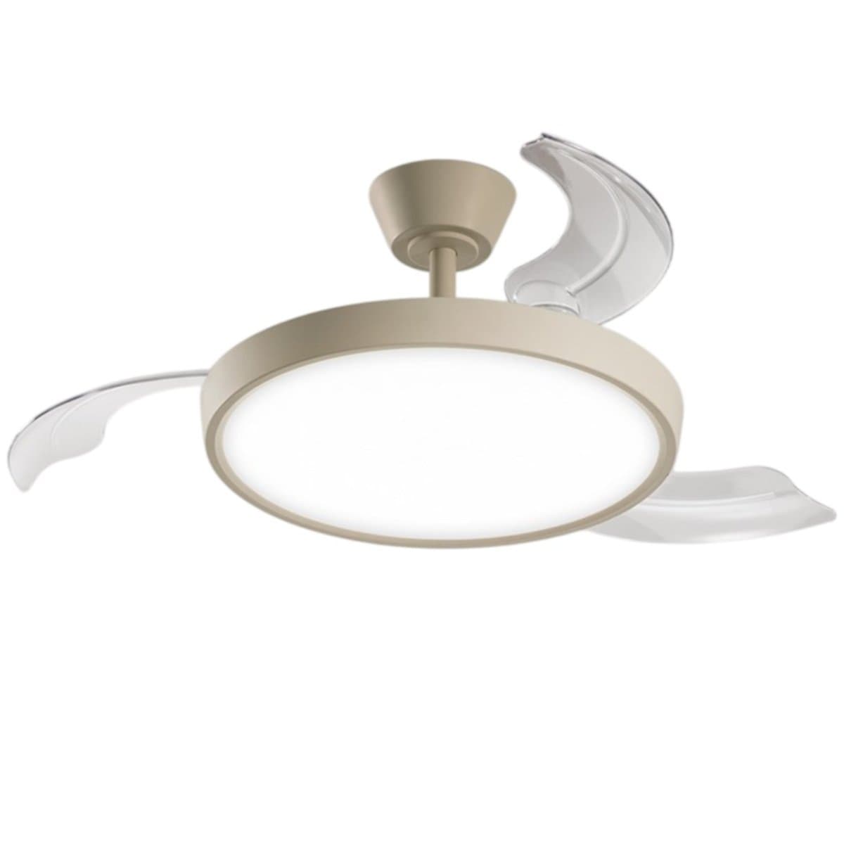 Ventilatore moderno Perenz MYRA 7196 LED dimmerabile metallo acrilico - 13