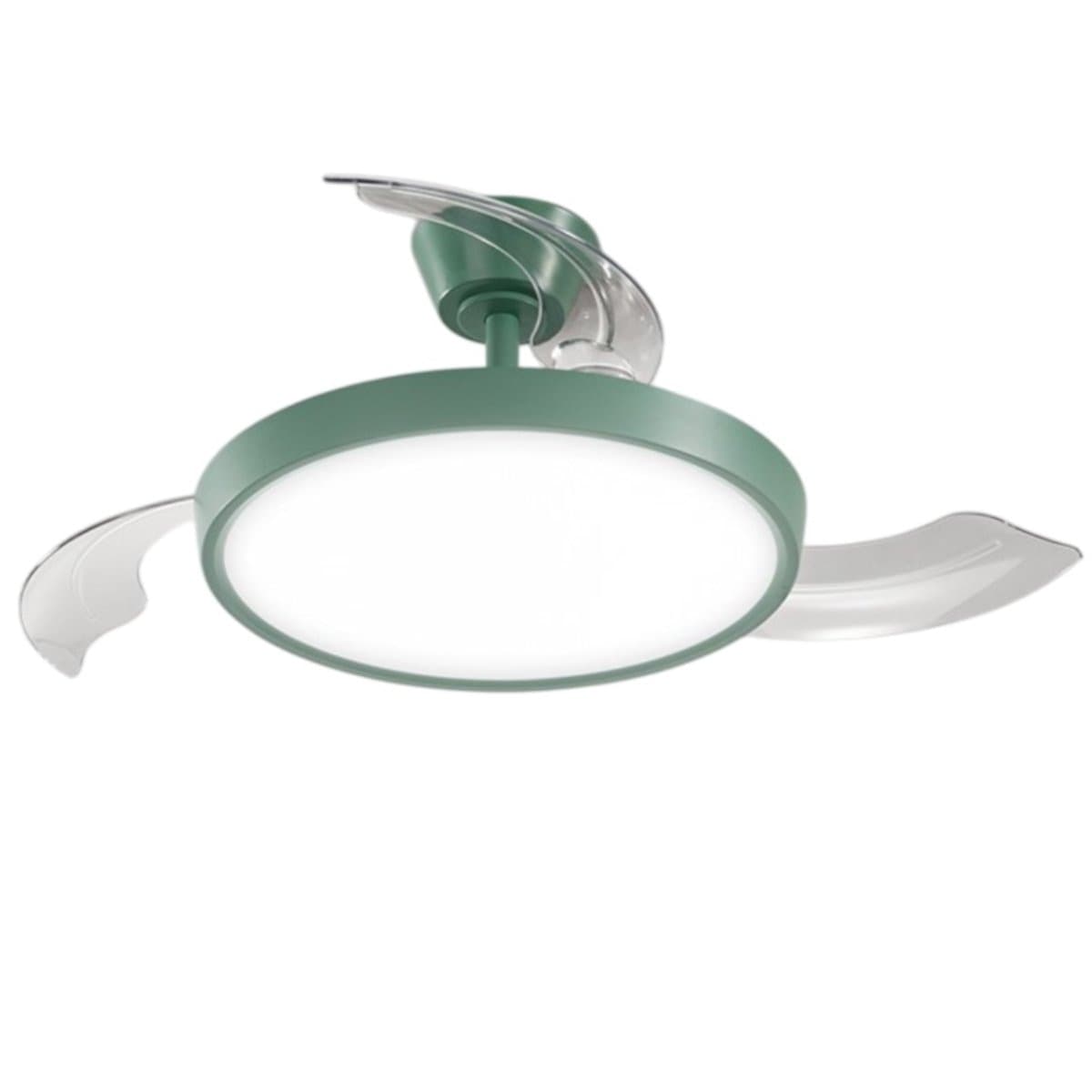 Ventilatore moderno Perenz MYRA 7196 LED dimmerabile metallo acrilico - 3
