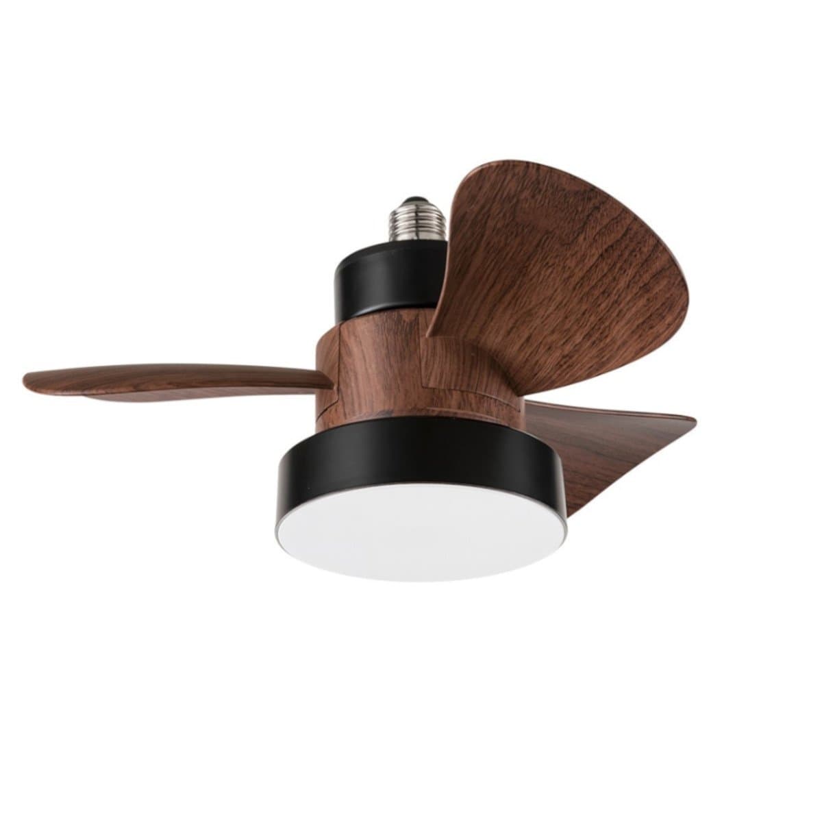 Ventilatore plafoniera Perenz illumina EDDY 7208 6248 E27 LED metallo legno - 14