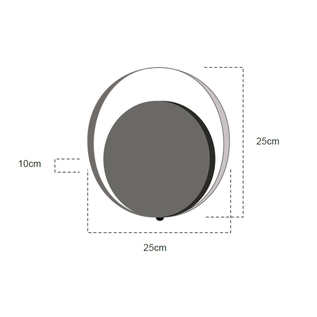 Applique classica Lampadari Bartalini ESSILCE AP101 G9 LED metallo - 4