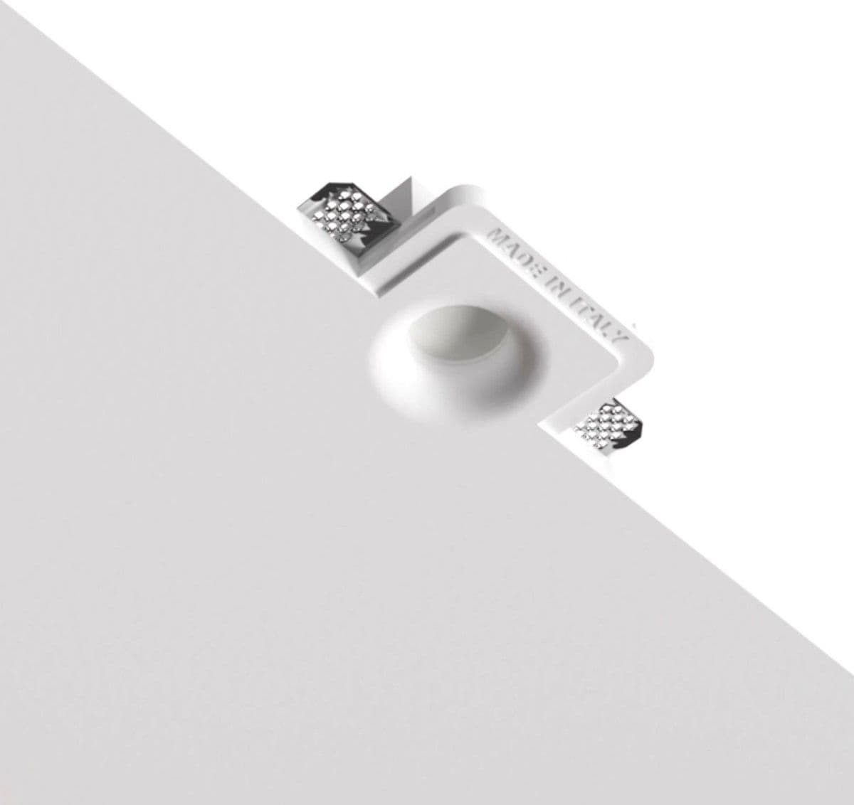 Faretto incasso Lampadari Bartalini INIC FP16 GU10 MR11 LED gesso verniciabile - 2