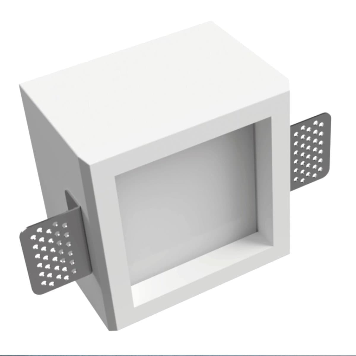 Faretto incasso Lampadari Bartalini  GX53 LED gesso verniciabile metallo acrilico - 13