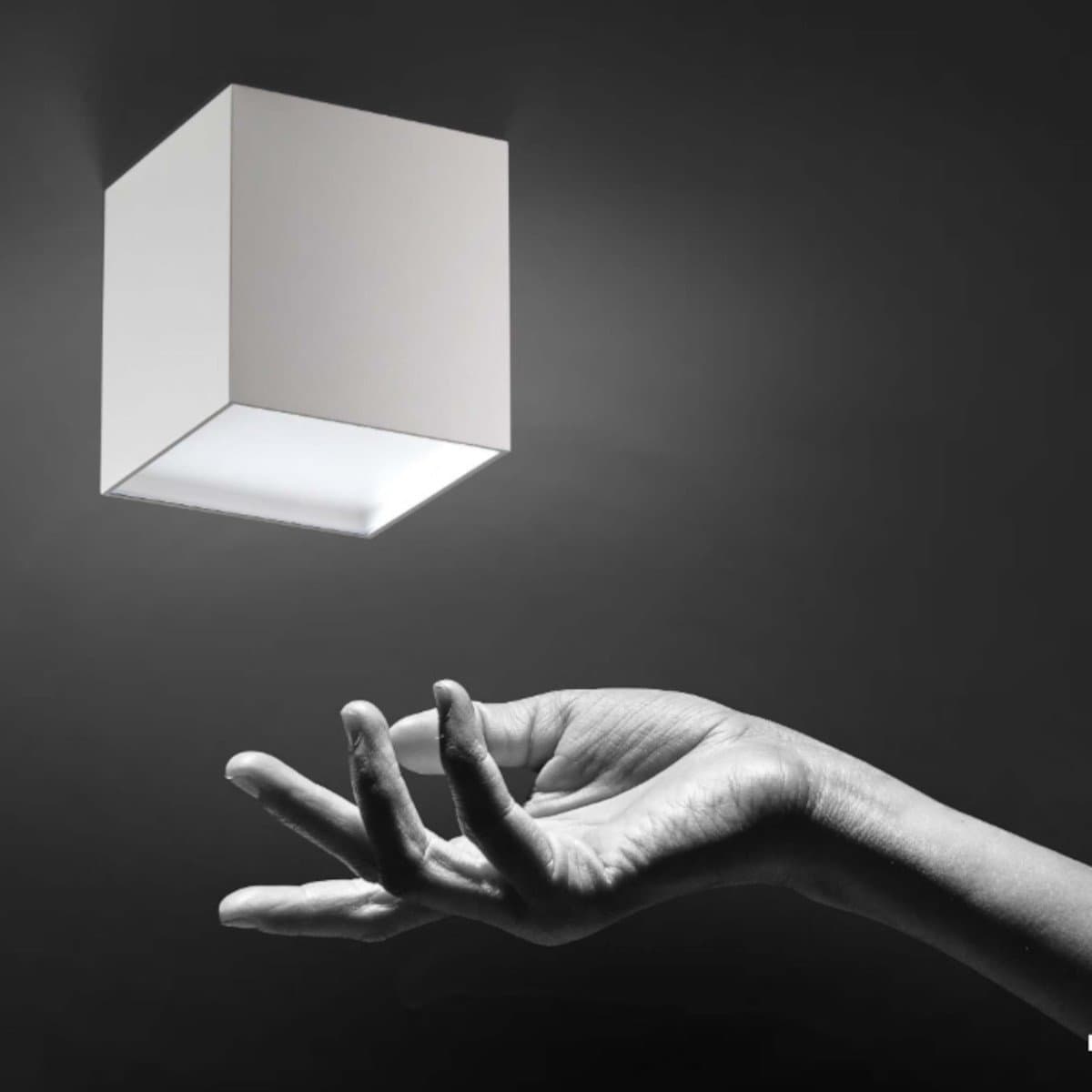 Plafoniera moderna Promoingross JAR Q75 LED metallo metacrilato - 2