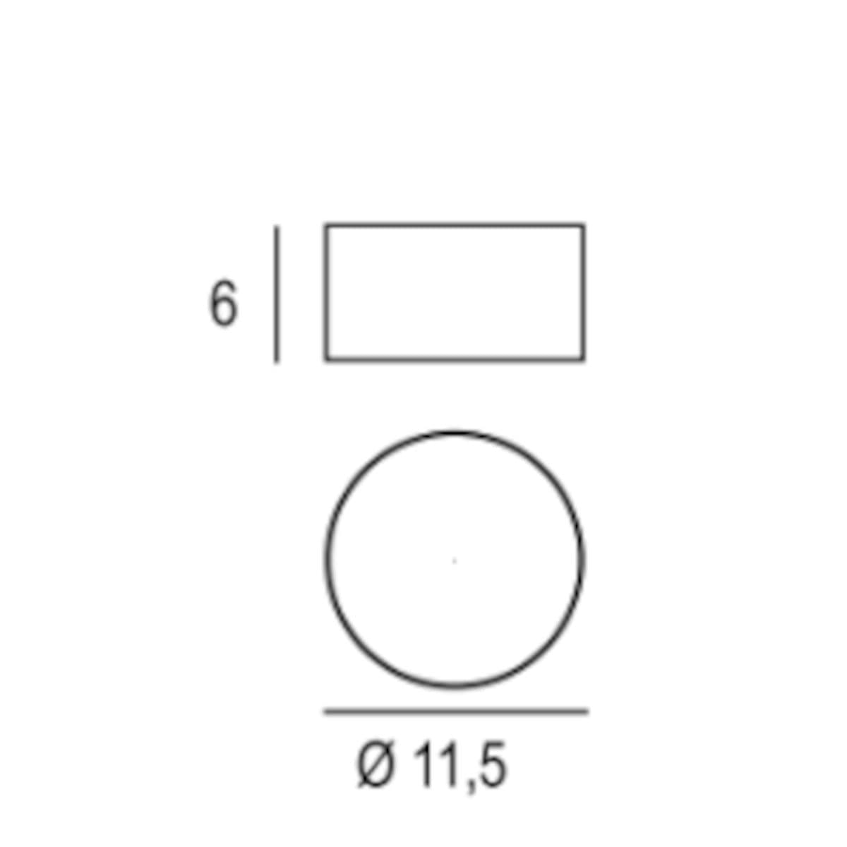 Plafoniera moderna Promoingross BOX T10 T20 T30 LED metallo metacrilato - 4