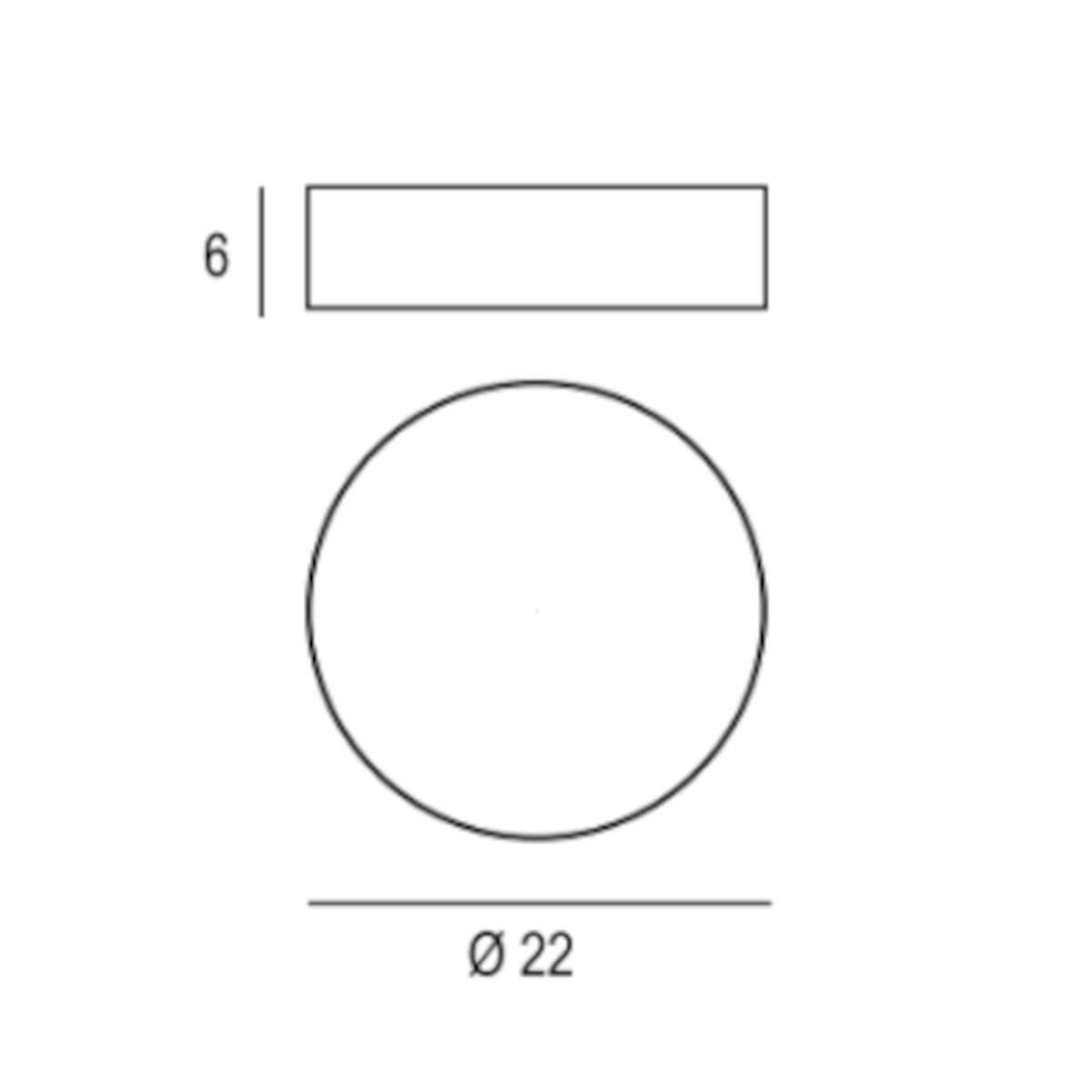 Plafoniera moderna Promoingross BOX T10 T20 T30 LED metallo metacrilato - 5