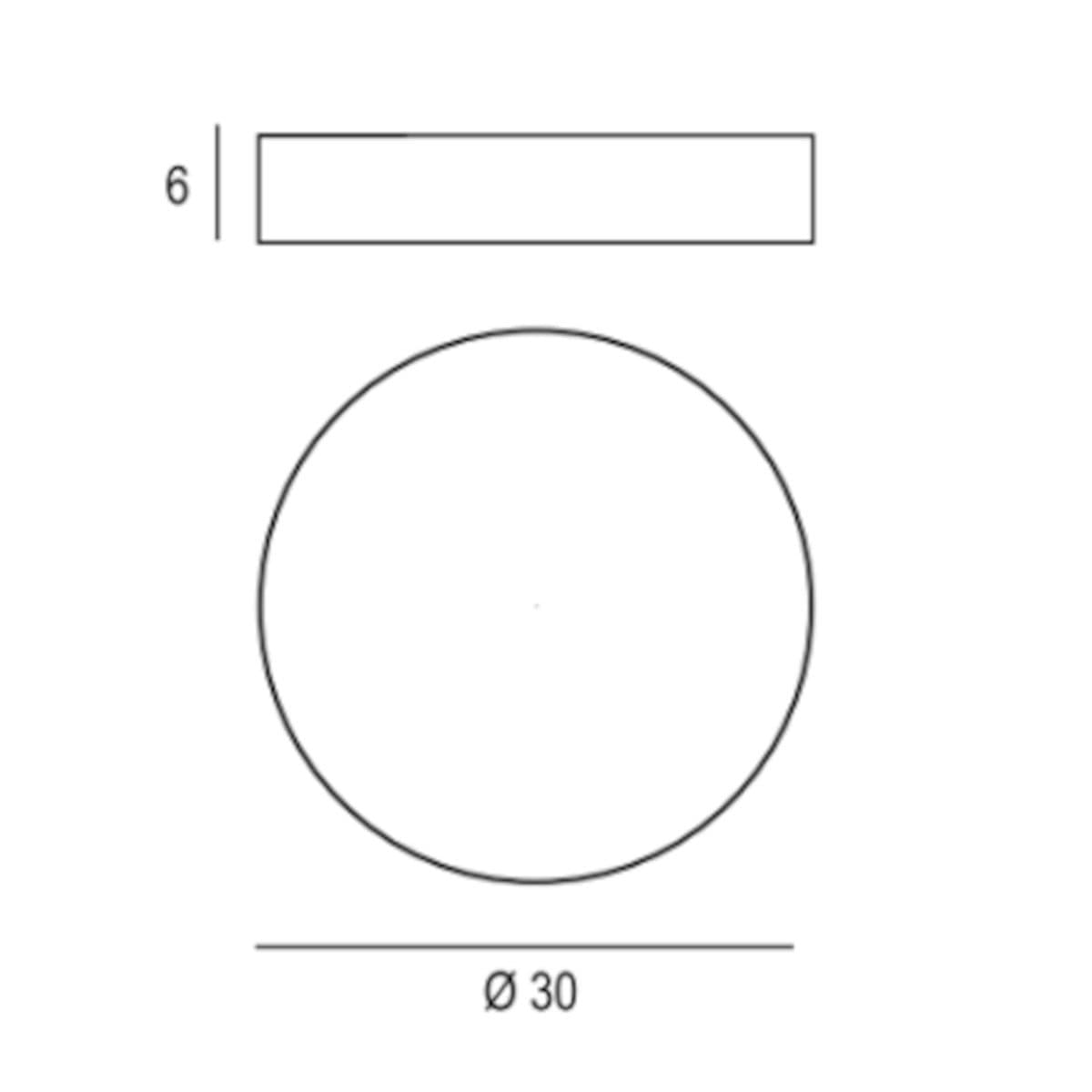 Plafoniera moderna Promoingross BOX T10 T20 T30 LED metallo metacrilato - 6