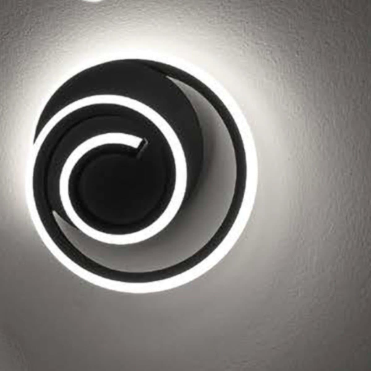 Applique moderna Promoingross BOUCLE A1 LED dimmerabile metallo silicone - 4