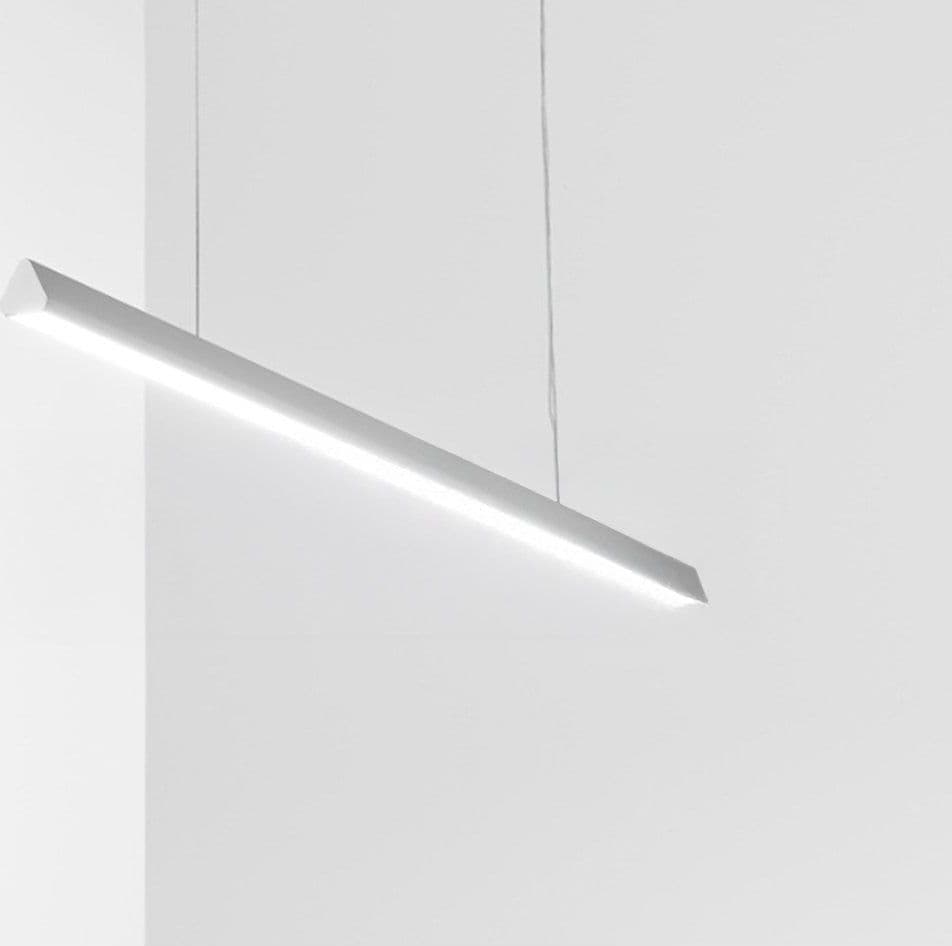 Lampadario moderno Promoingross BAR S120 LED dimmerabile alluminio metacrilato - 3