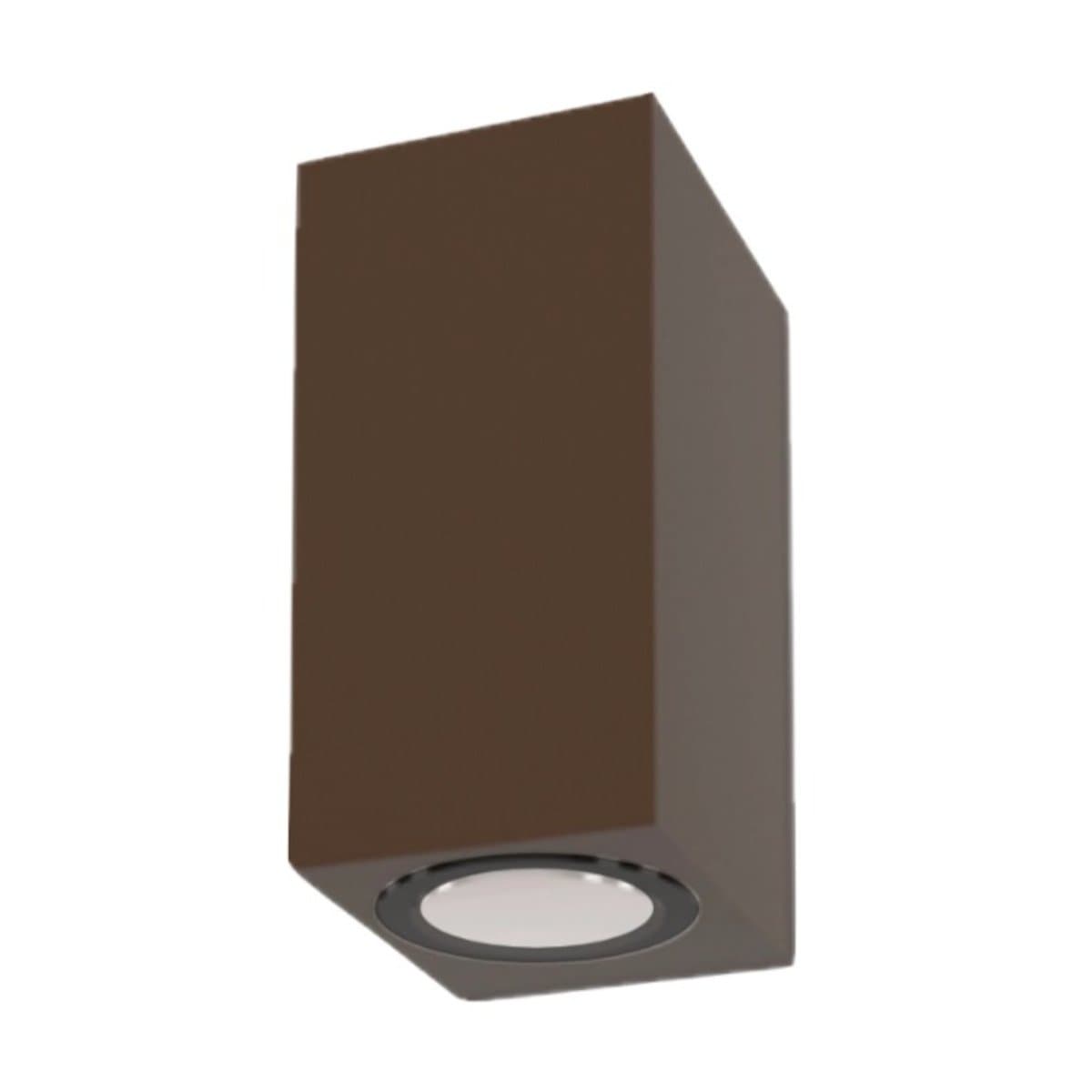 Applique moderno Lampadari Bartalini EBUK TWO GU10 LED IP54 alluminio vetro biemissione - 10