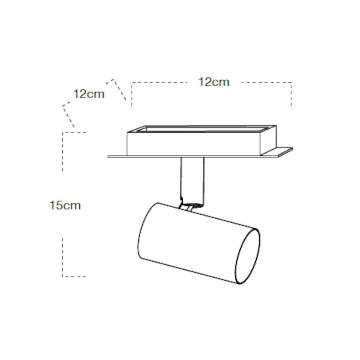 Applique moderno Lampadari Bartalini OLOCARO 1 GU10 LED orientabile metallo - 7
