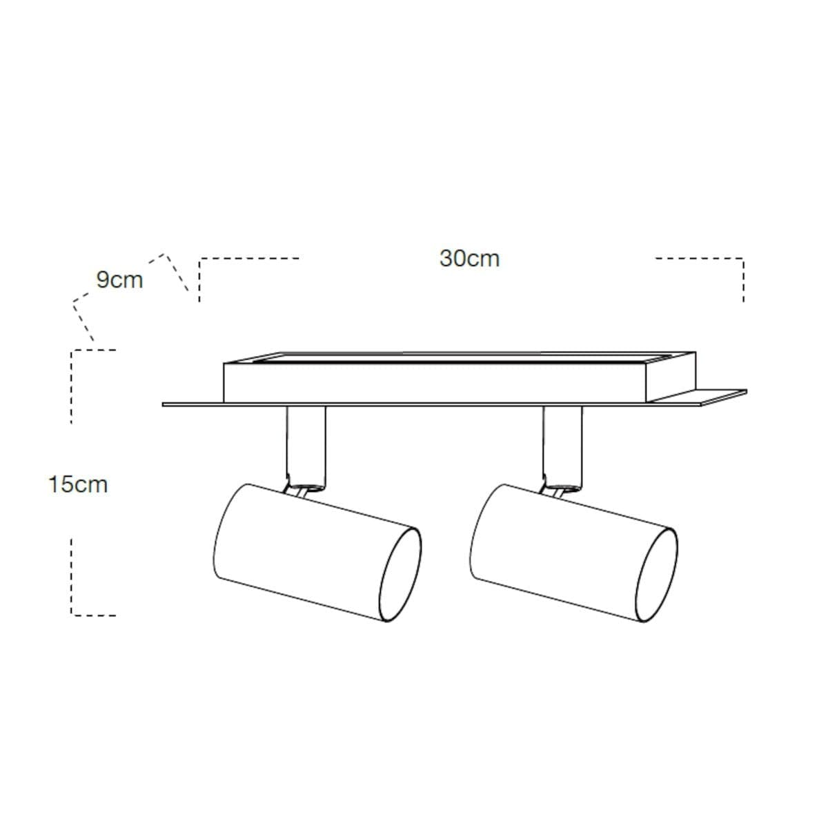 Applique moderno Lampadari Bartalini OLOCARO 2 GU10 LED orientabile metallo - 7