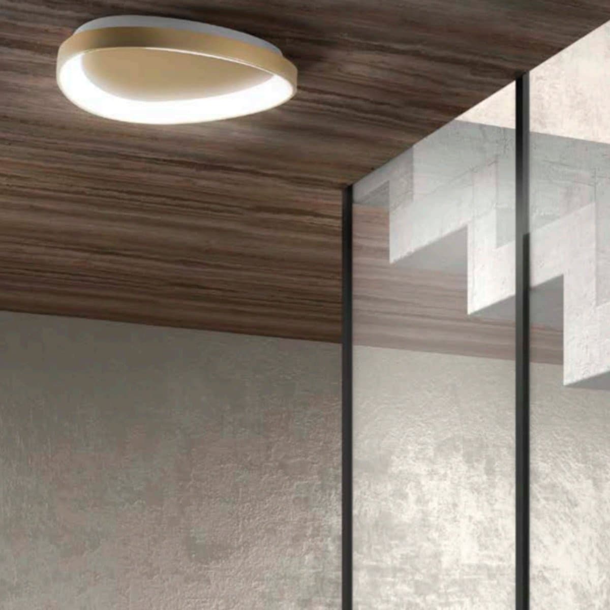 Plafoniera LED Promoingross TRIS PL35 FULL metallo metacrilato - 3