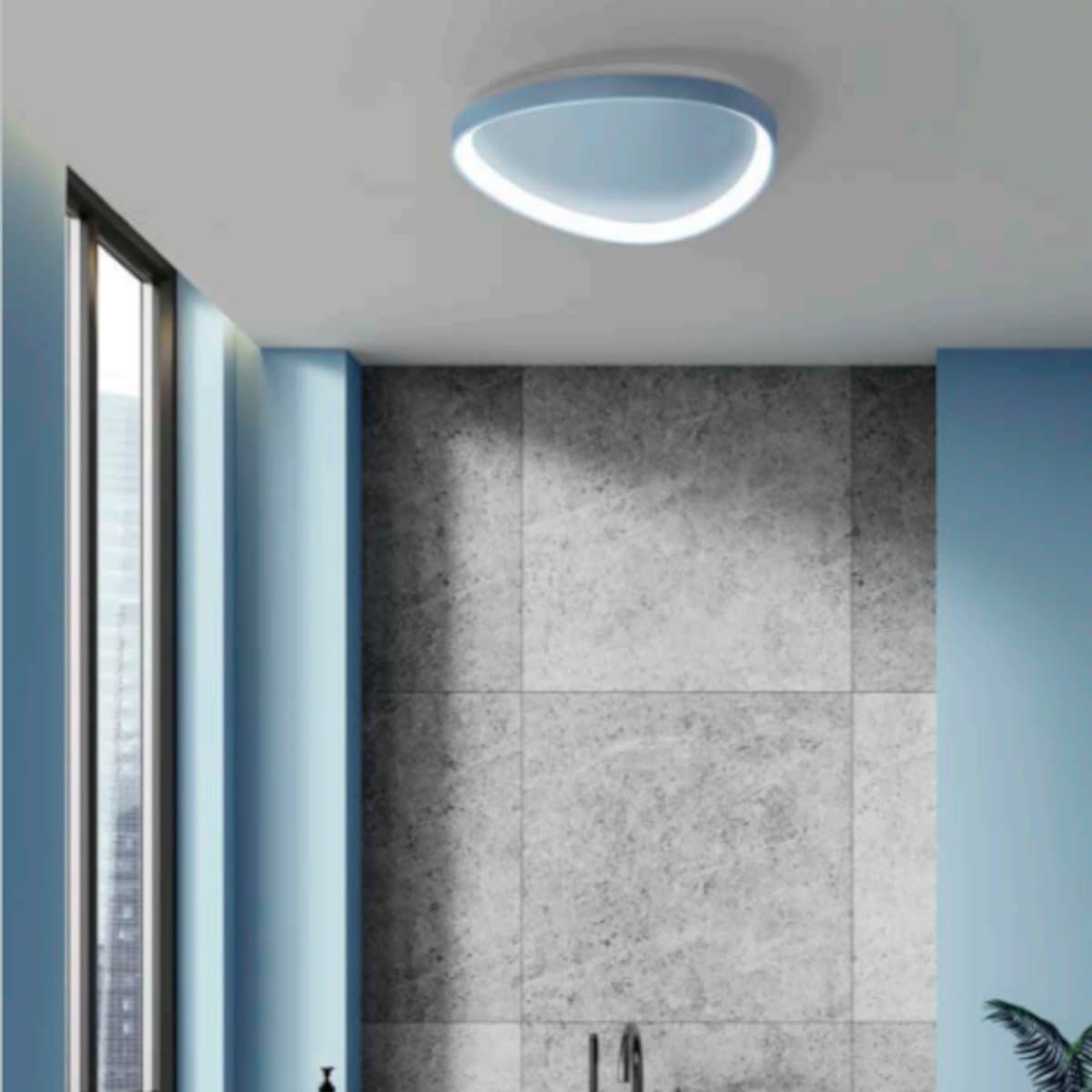 Plafoniera LED Promoingross TRIS PL35 FULL metallo metacrilato - 6