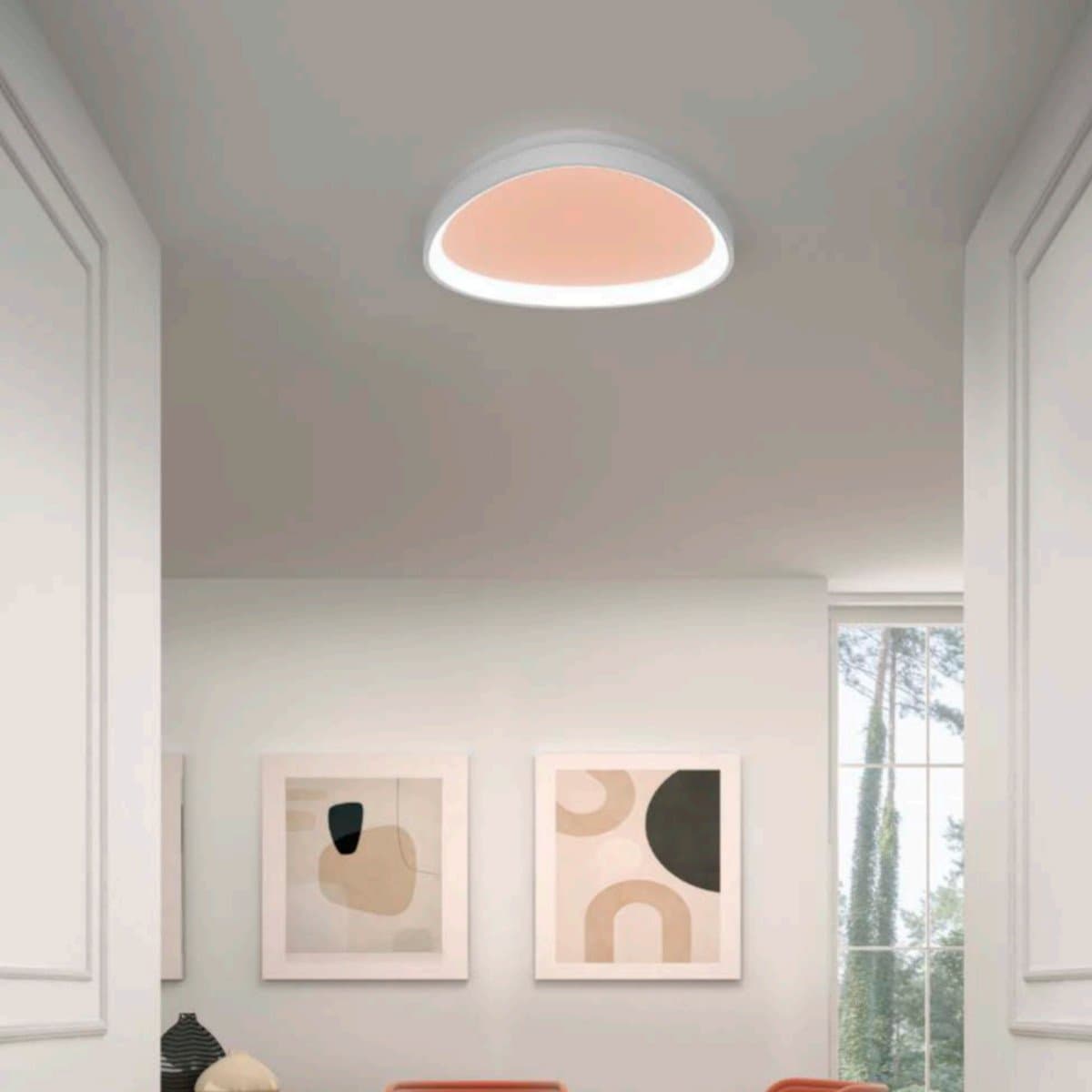 Plafoniera LED Promoingross TRIS PL35 metallo metacrilato - 3