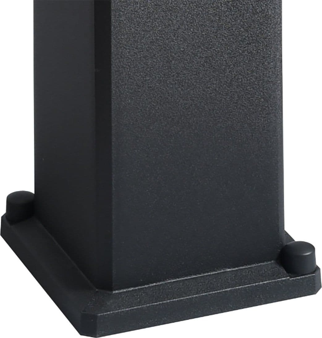 Lampioncino esterno Top Light COMO PA80 NERO E27 LED resina - 3