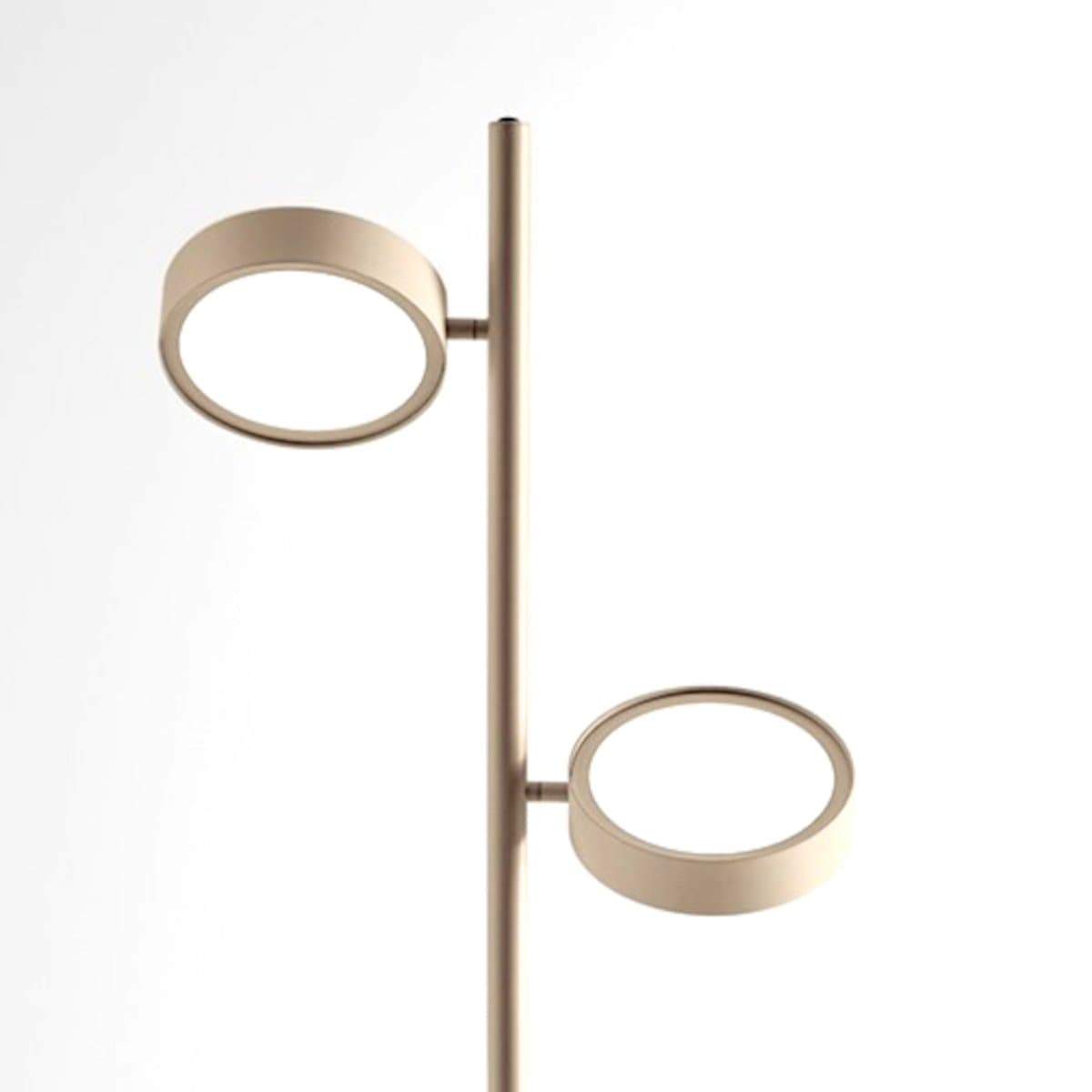 Piantana  moderna Gea Luce GPIT20 LED orientabile dimmerabile alluminio metacrilato - 2