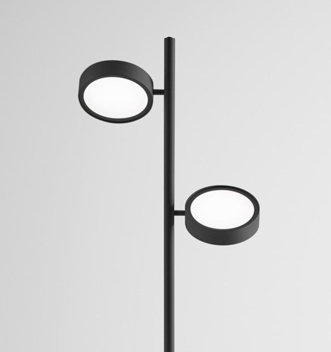 Piantana  moderna Gea Luce GPIN20 LED orientabile dimmerabile alluminio metacrilato - 2