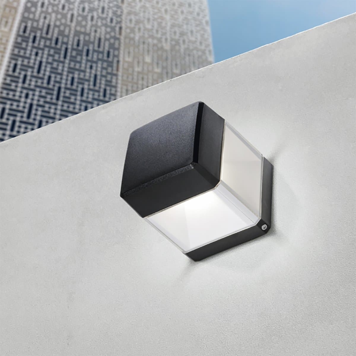 Applique esterno Top Light LODI AP NE GX53 LED resina - 3