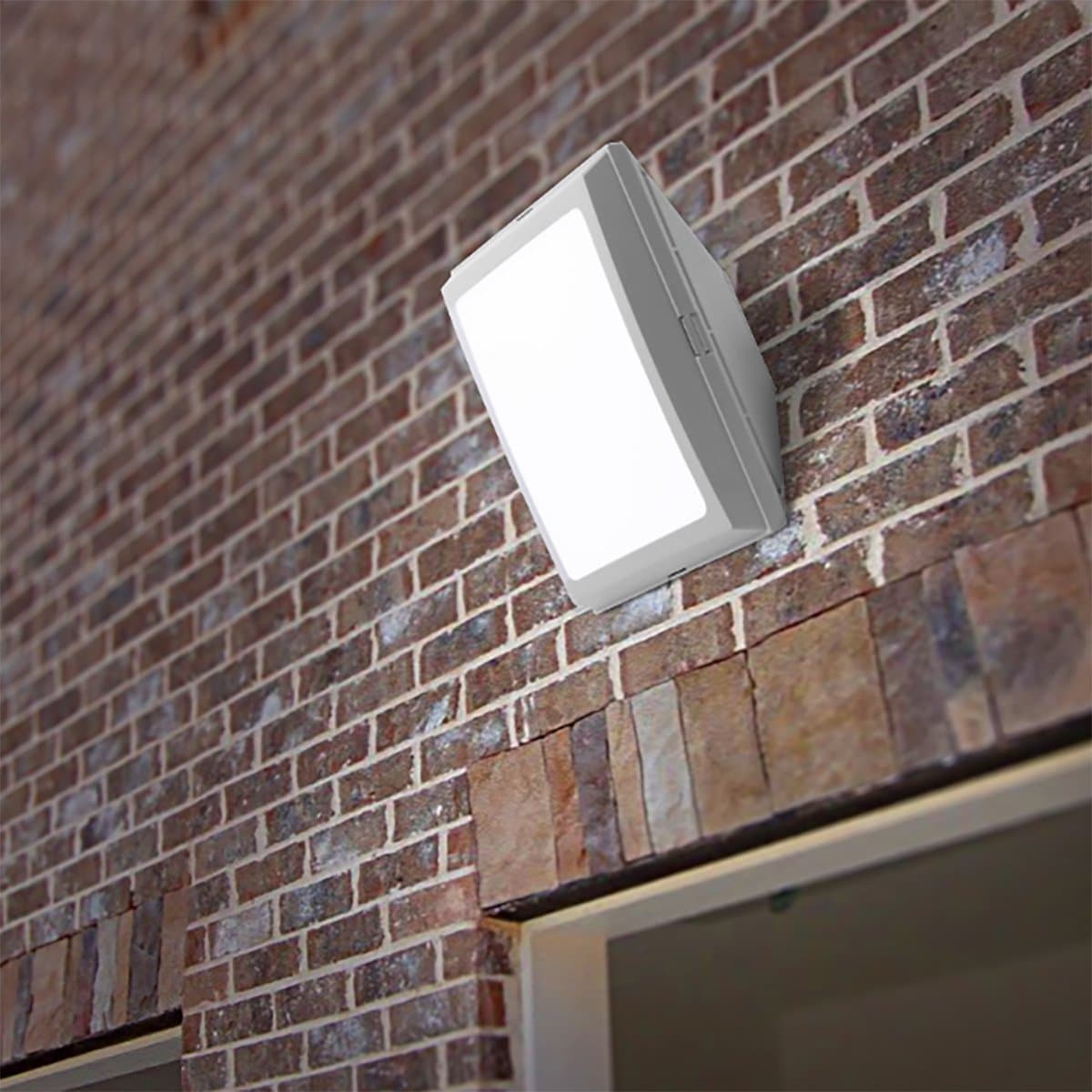 Applique esterno Top Light SIENA GR E27 LED IP66 resina - 2