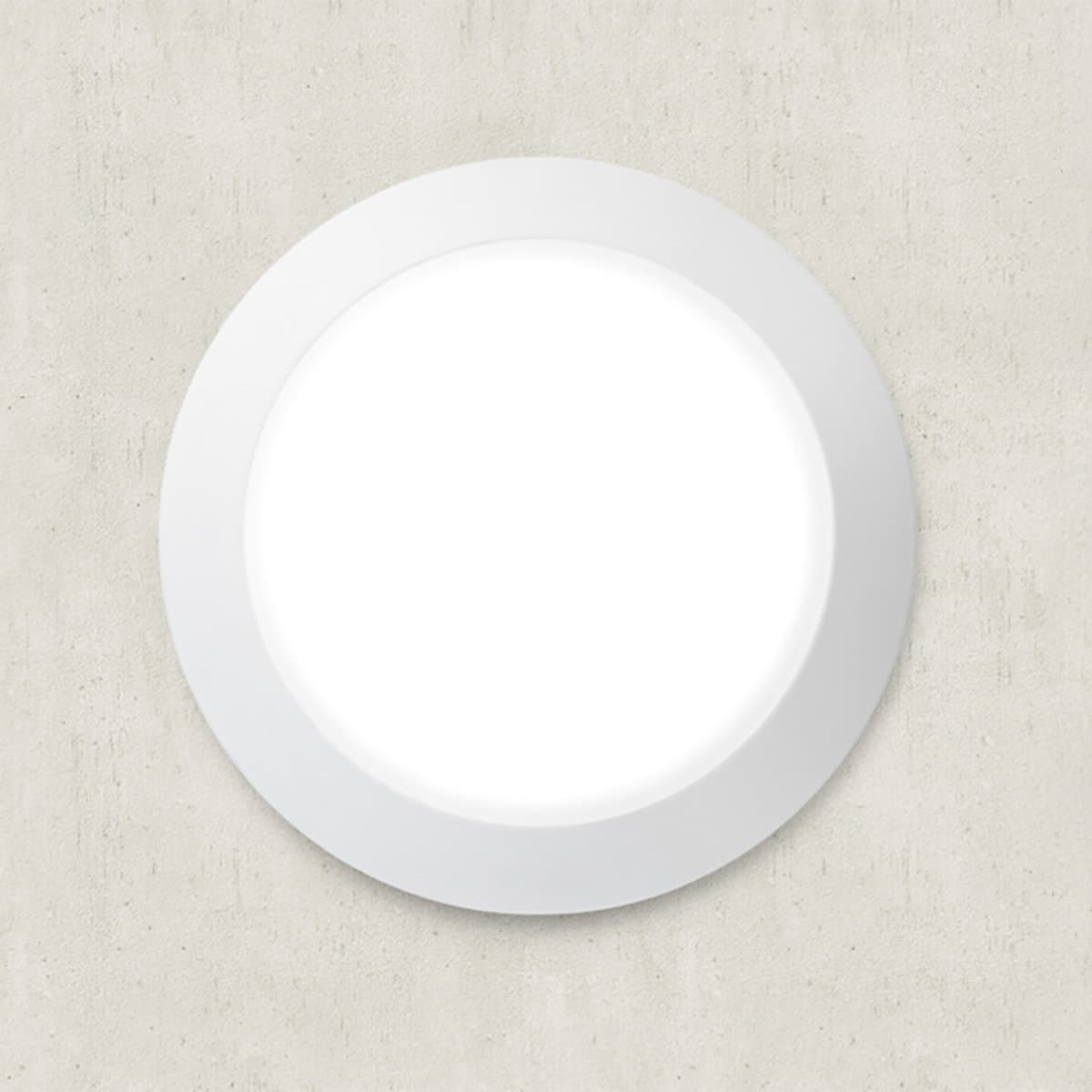 Applique esterno Top Light VERONA 35 BI E27 LED IP66 resina - 3