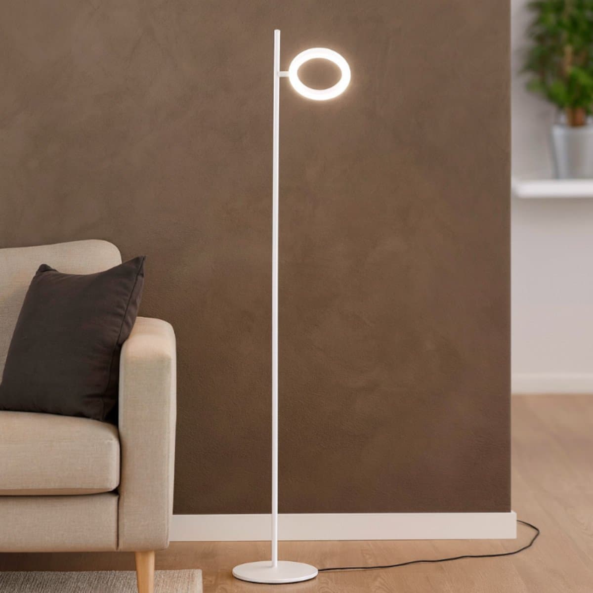 Piantana moderna Gea Luce GPIB31 LED alluminio dimmerabile orientabile - 2