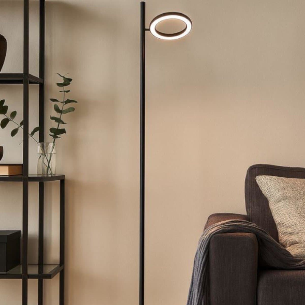 Piantana moderna Gea Luce GPIN31 LED alluminio dimmerabile orientabile - 2