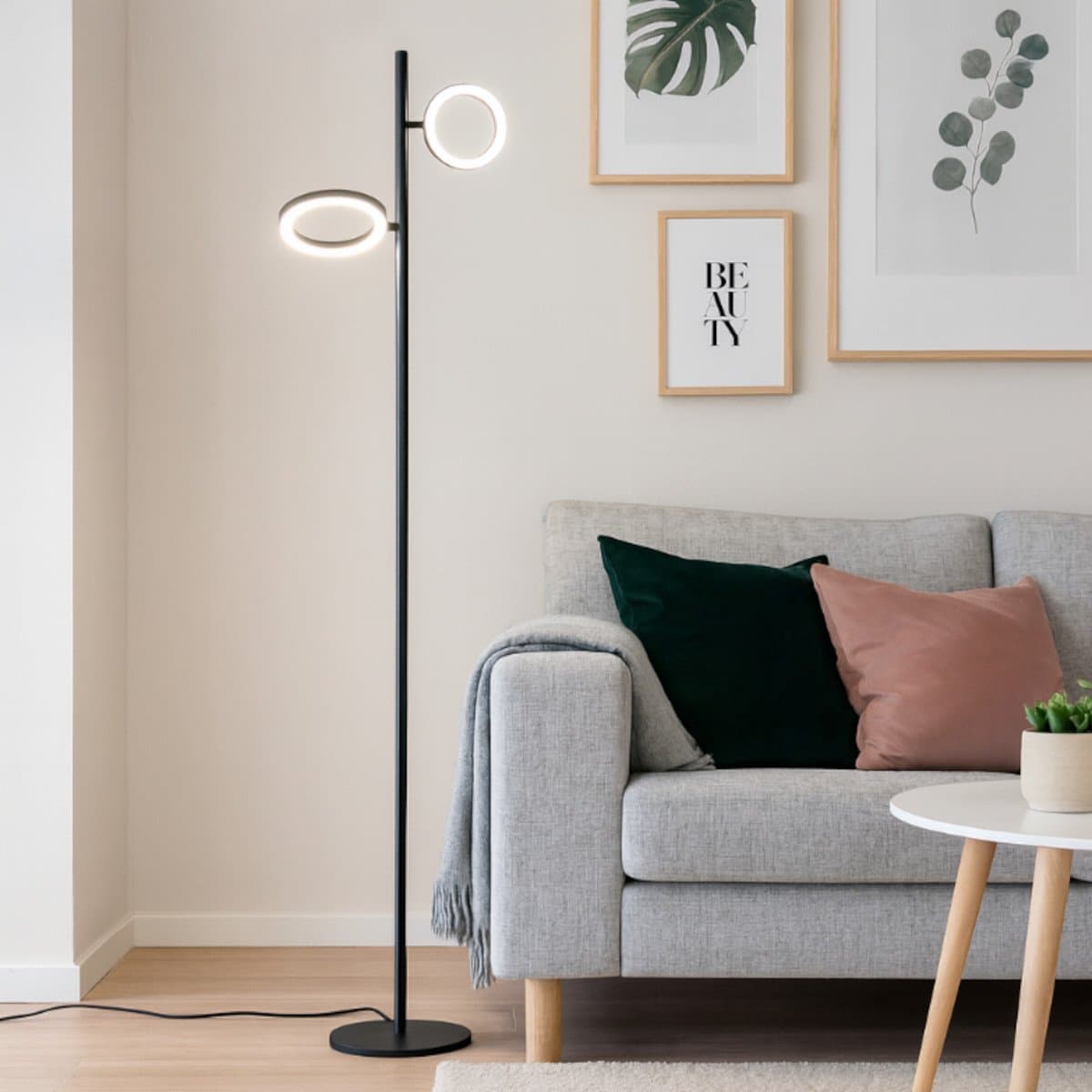 Piantana moderna Gea Luce GPIN32 LED alluminio dimmerabile orientabile - 2