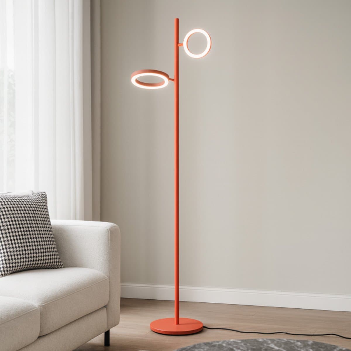 Piantana moderna Gea Luce GPIA32 LED alluminio dimmerabile orientabile - 2