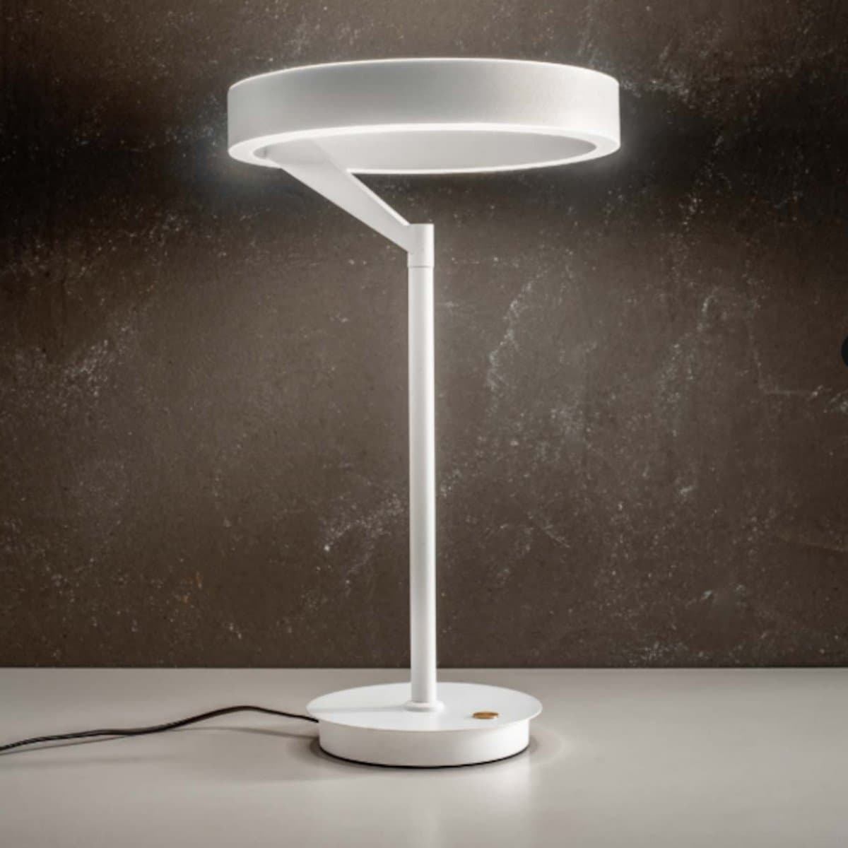 Abat-jour moderno Gea Luce  CRISEIDE L FCRLB1 LED alluminio dimmerabile - 2