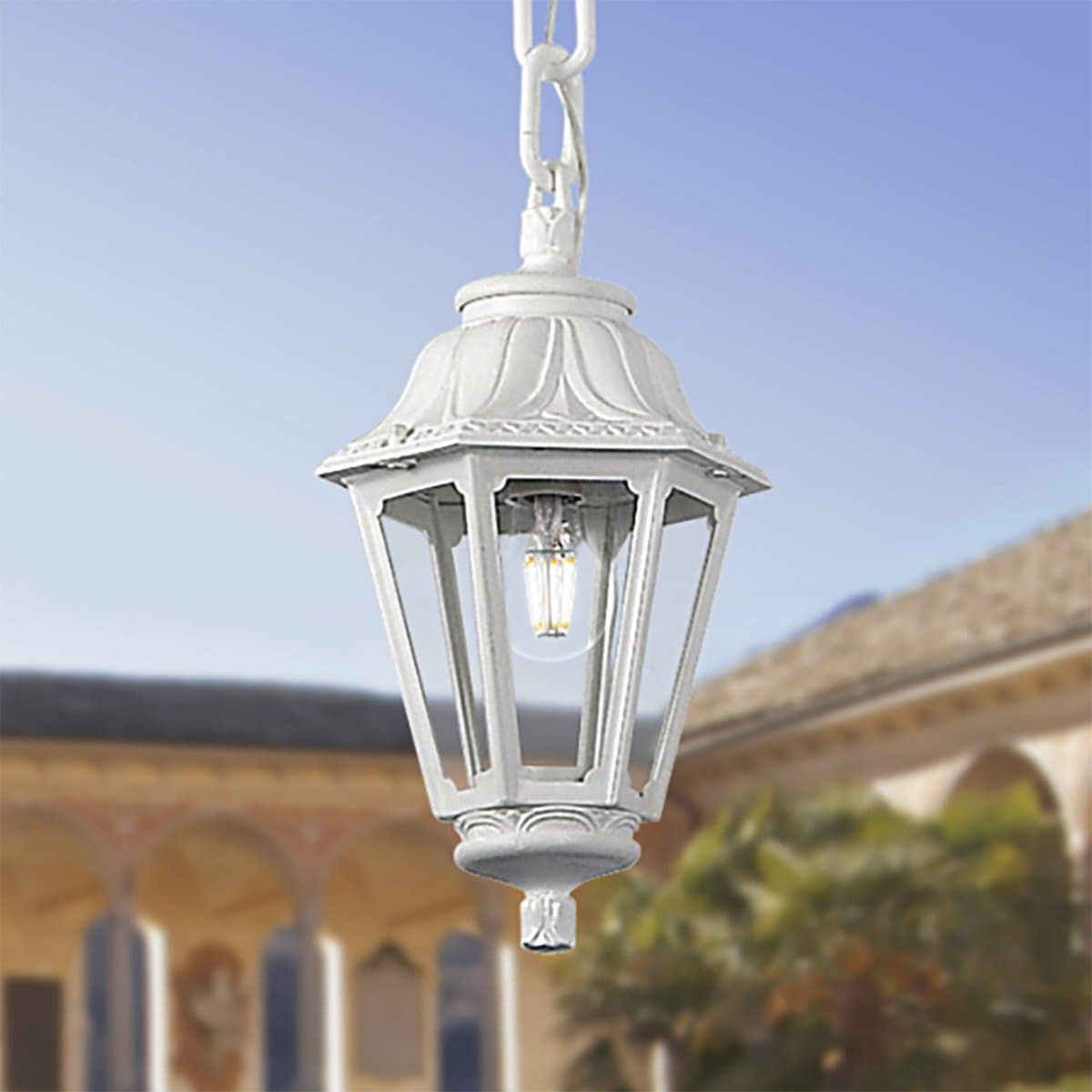 Sospensione classica Top Light ASTI SO BI E27 LED resina - 2
