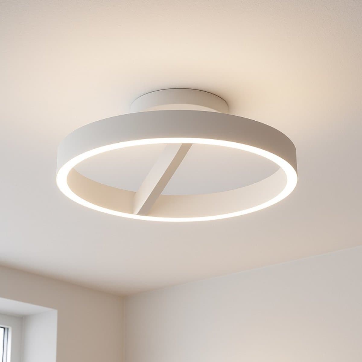 Plafoniera moderna Gea Luce CRISEIDE PP FCRPB1 LED alluminio - 2