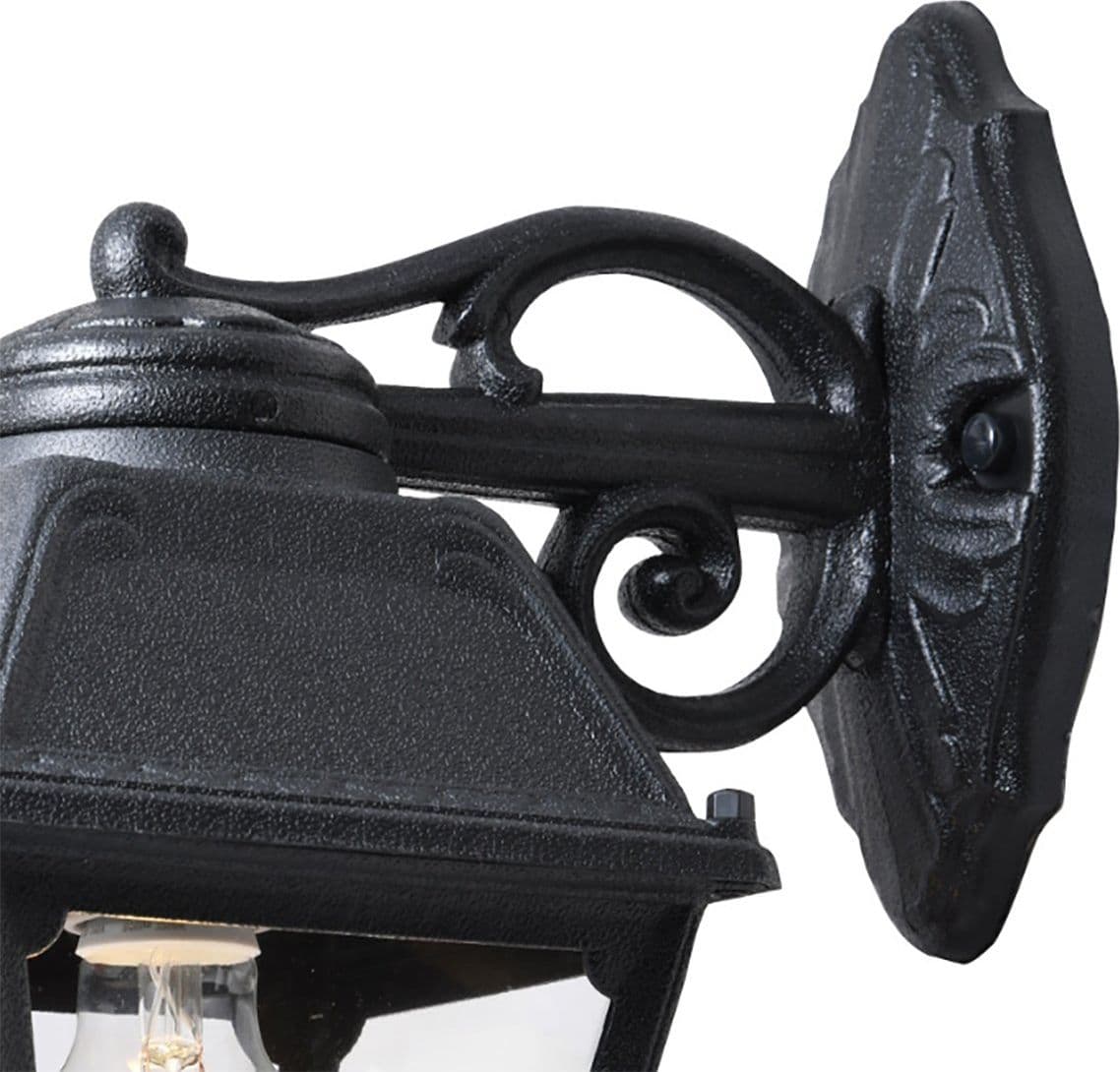 Applique esterno Top Light ALBA AP NE DOWN E27 LED IP55 resina - 2