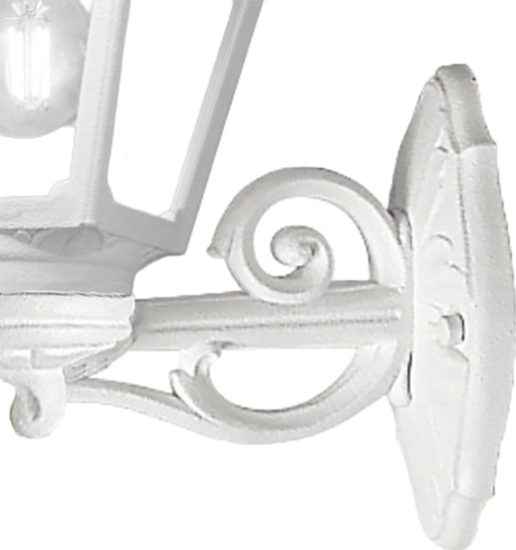 Applique esterno Top Light ALBA AP BI UP E27 LED IP55 resina - 2