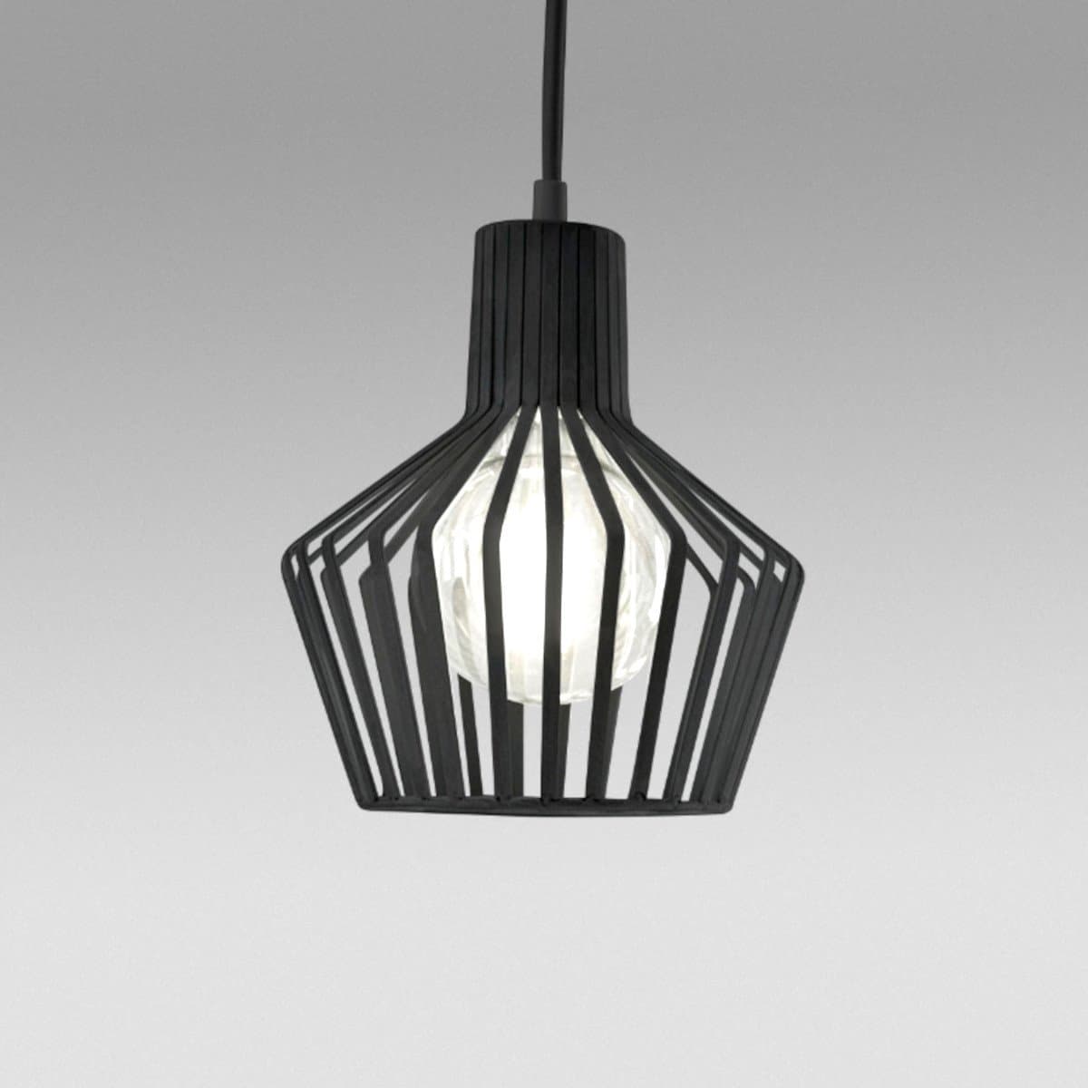 Sospensione moderna Gea Luce GSOKIT GSOS02 E27 LED senza rosone metallo - 2