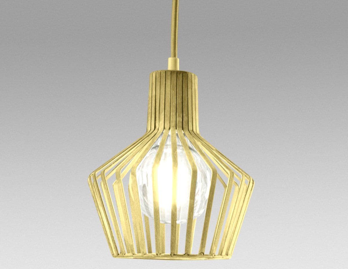 Sospensione classica Gea Luce GSOKIT GSOS03 E27 LED senza rosone metallo - 2