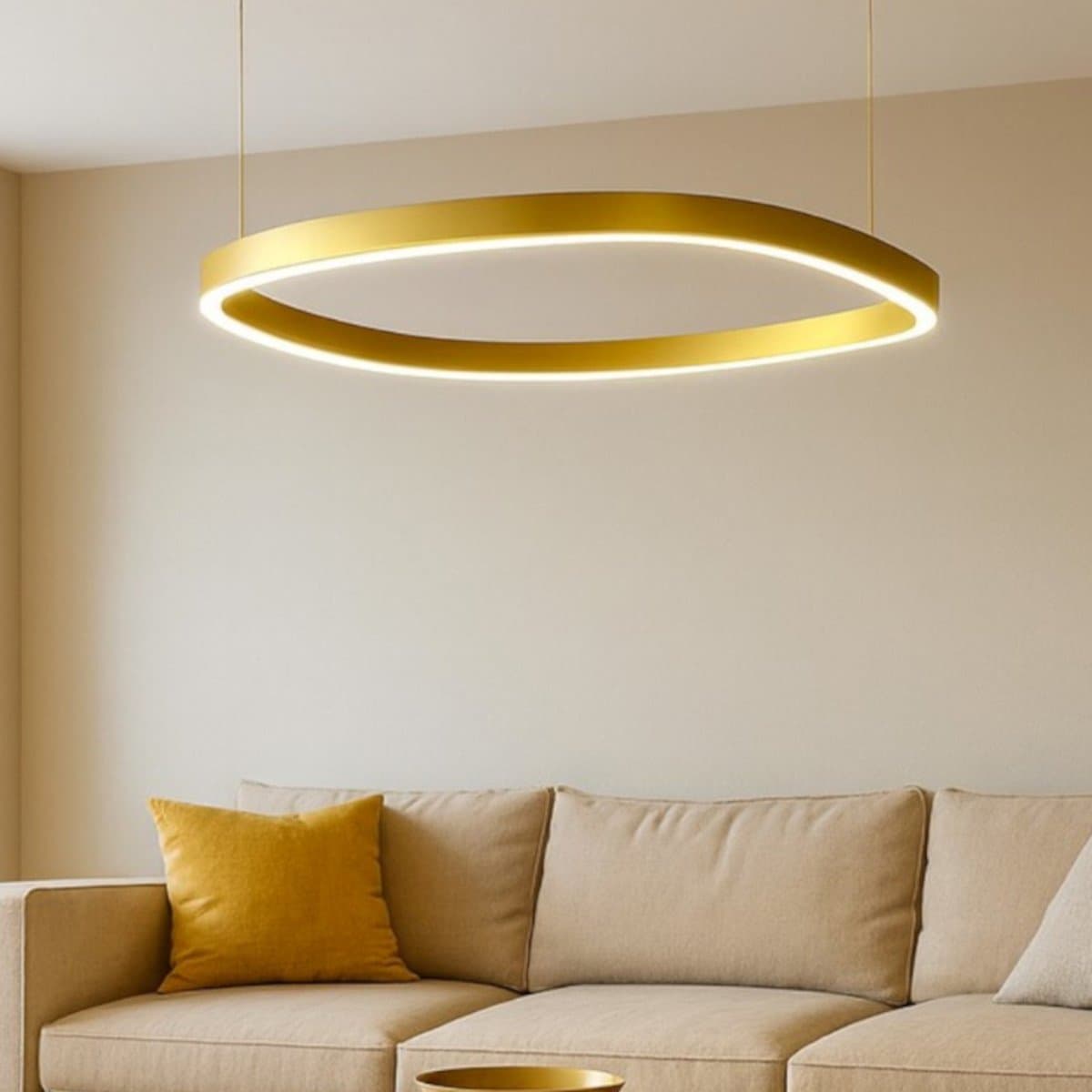 Lampadario classico Gea Luce CRISEIDE S1G QUADRATA FCRSO9Q LED biemissione alluminio - 2