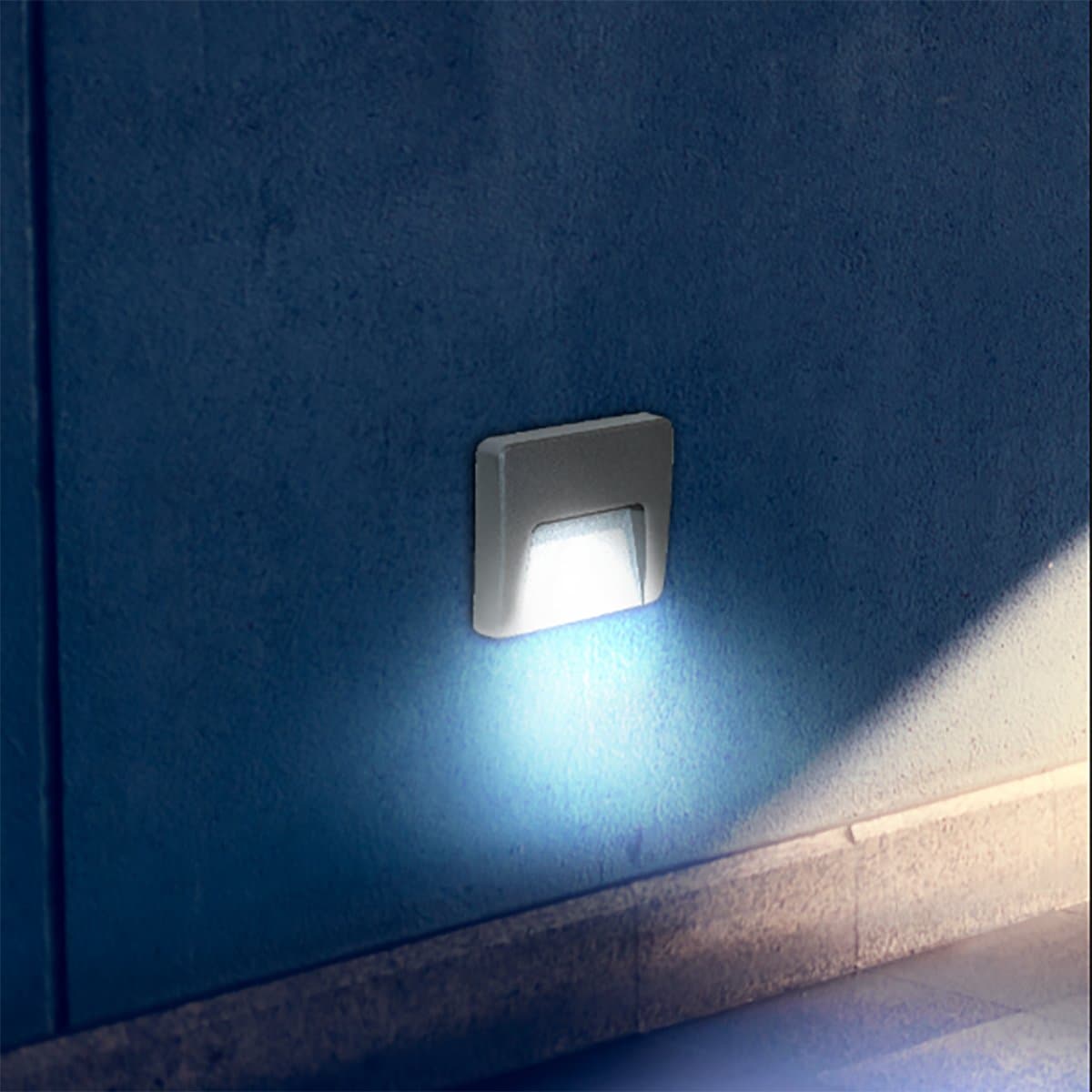 Segnapasso confezione Top Light EXTRA BI 3W LED CCT 300LM IP65 230V bianco policarbonato - 2
