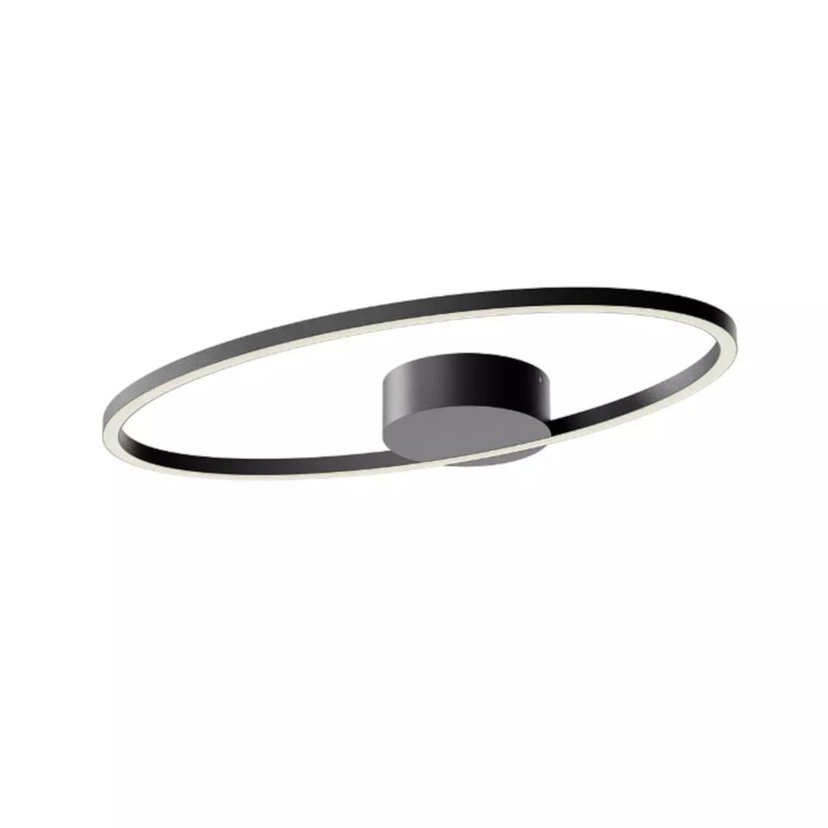 Plafoniera moderna Redo Group LEO 01 3333 01 3334 LED CCT nero bianco dimmerabile alluminio - 11