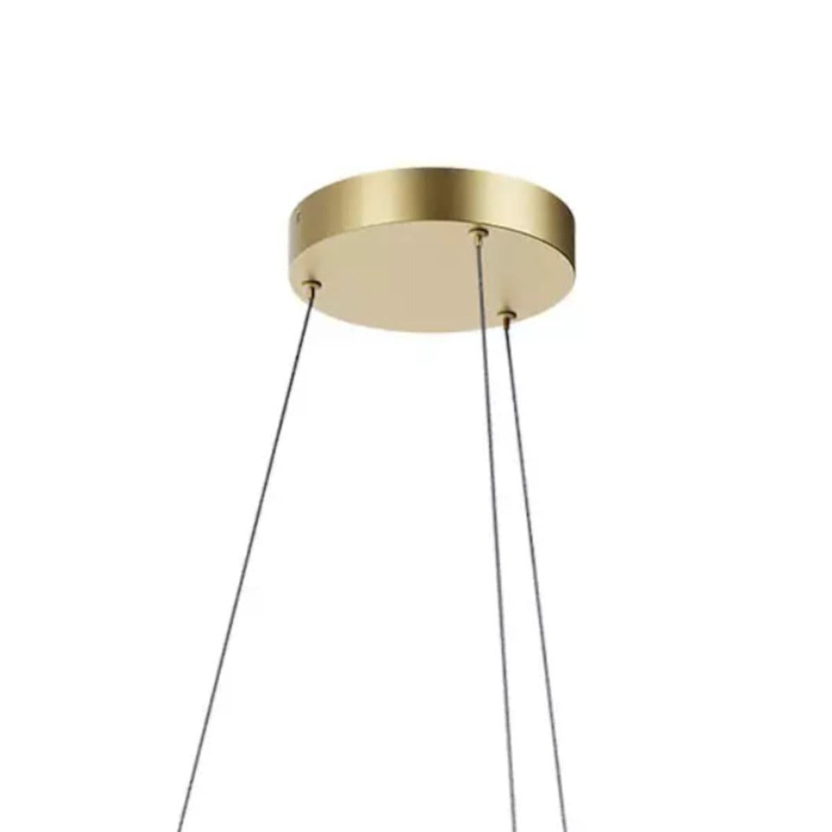 Lampadario classico Redo Group LEO 01 3338 LED CCT bronzo dimmerabile alluminio - 3