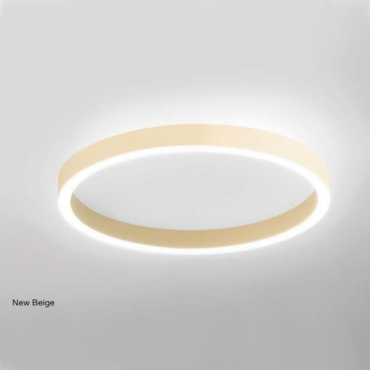 Plafoniera moderna Gea Luce AELA PM FAEPBE2 LED beige alluminio metacrilato - 2