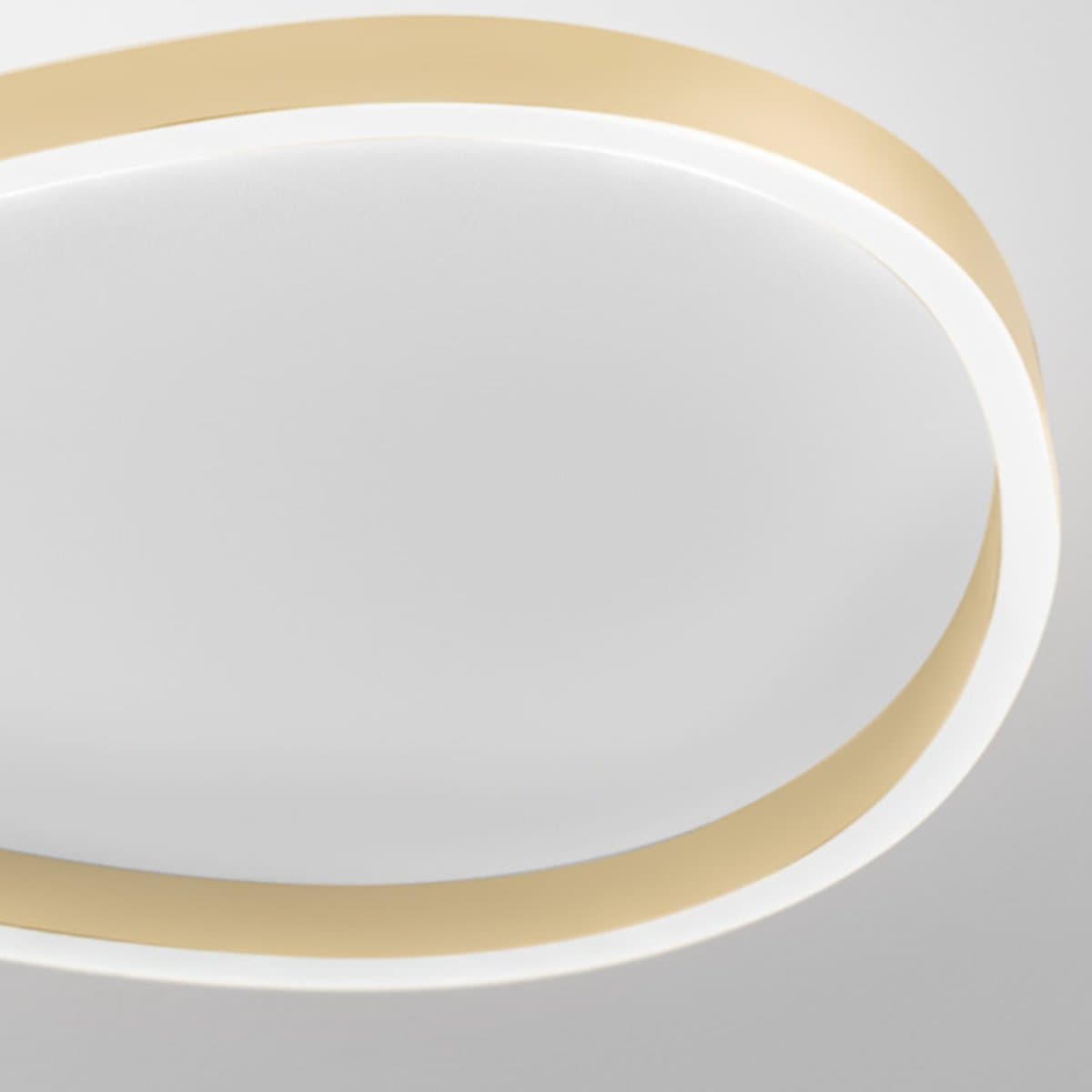 Plafoniera moderna Gea Luce ECARIS PM FECPBE2 LED beige alluminio silicone - 2