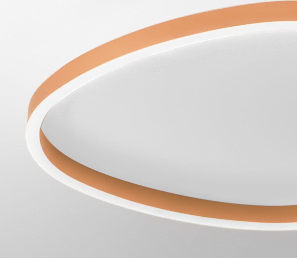 Plafoniera moderna Gea Luce ECARIS PM FECPP2 LED Pesca alluminio silicone - 2