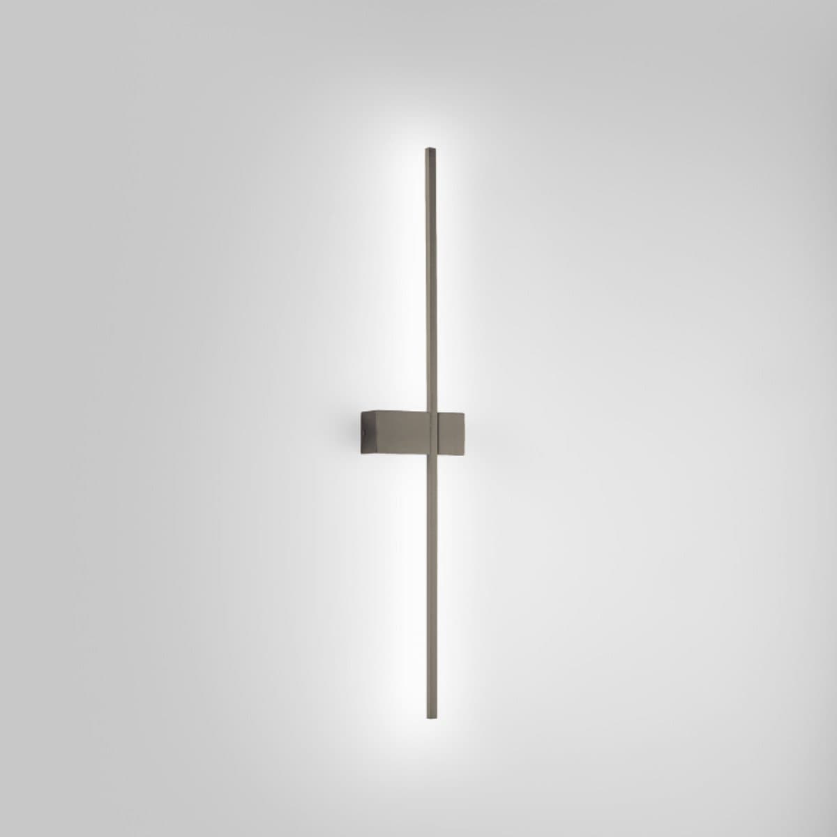 Applique moderno Gea Luce CYNARA AP FCYAT1 LED titanio alluminio silicone - 2