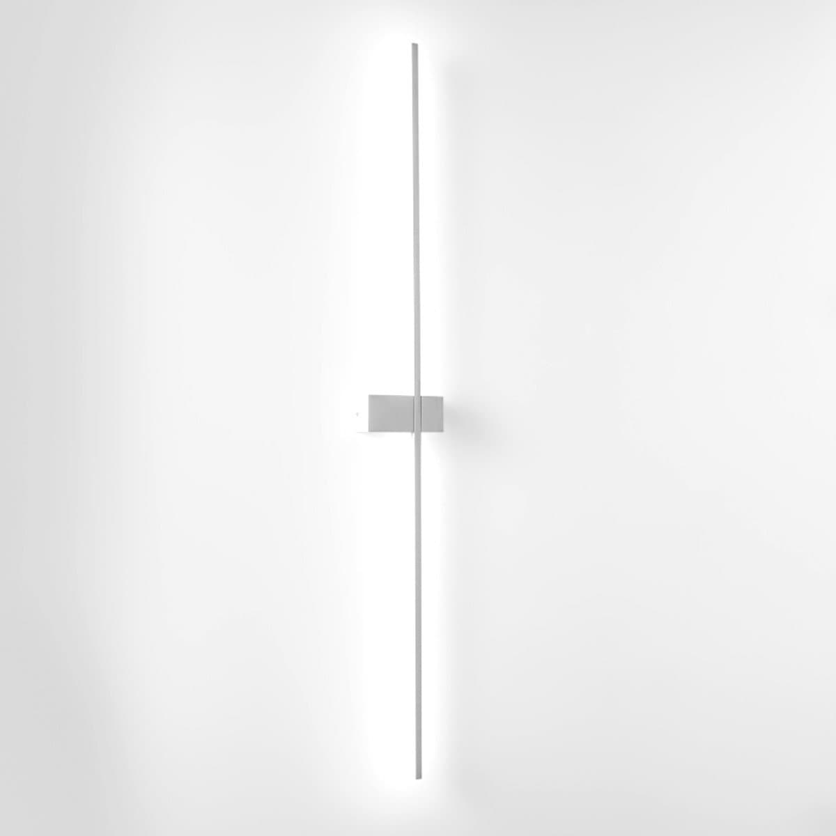Applique moderno Gea Luce CYNARA AG FCYAB2 LED bianco alluminio silicone - 2
