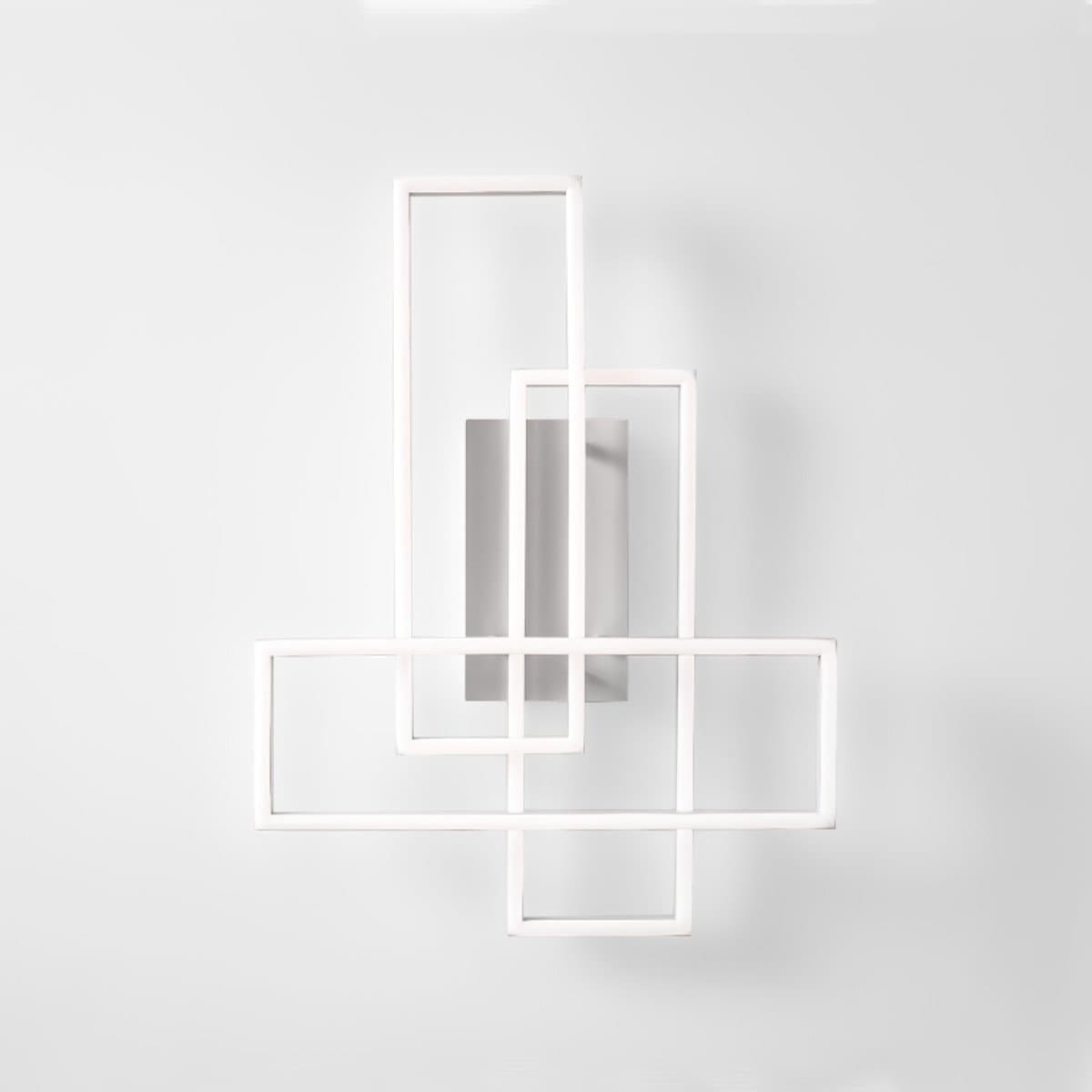 Plafoniera moderna Gea Luce DYANA P FDYPB1 LED bianco alluminio silicone - 3
