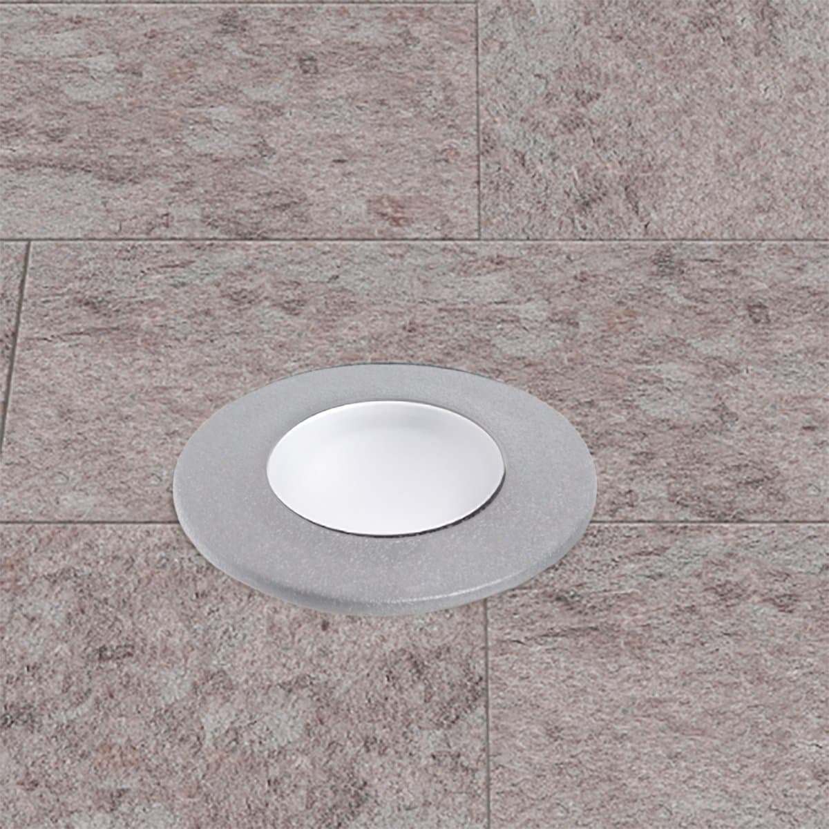 Faretto incasso tondo calpestabile Top Light CAPRI SMALL CA TD9 GR GU10 LED CCT IP67 230V grigio resina - 2