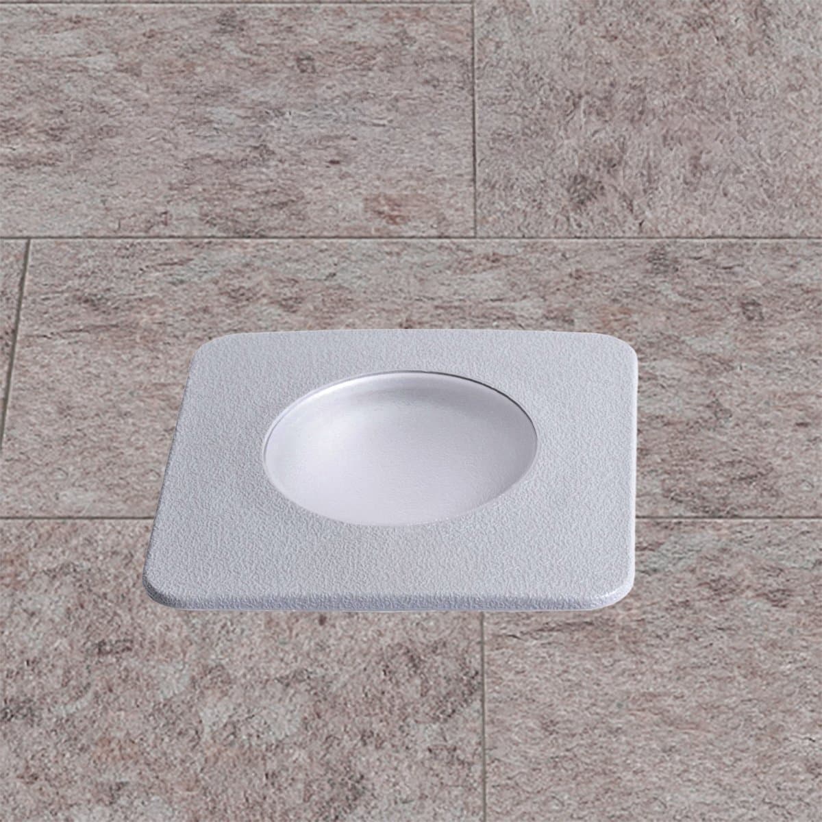 Faretto incasso quadrato calpestabile Top Light CAPRI BIG CA QD16 GR GX53 LED CCT IP67 230V grigio resina - 2