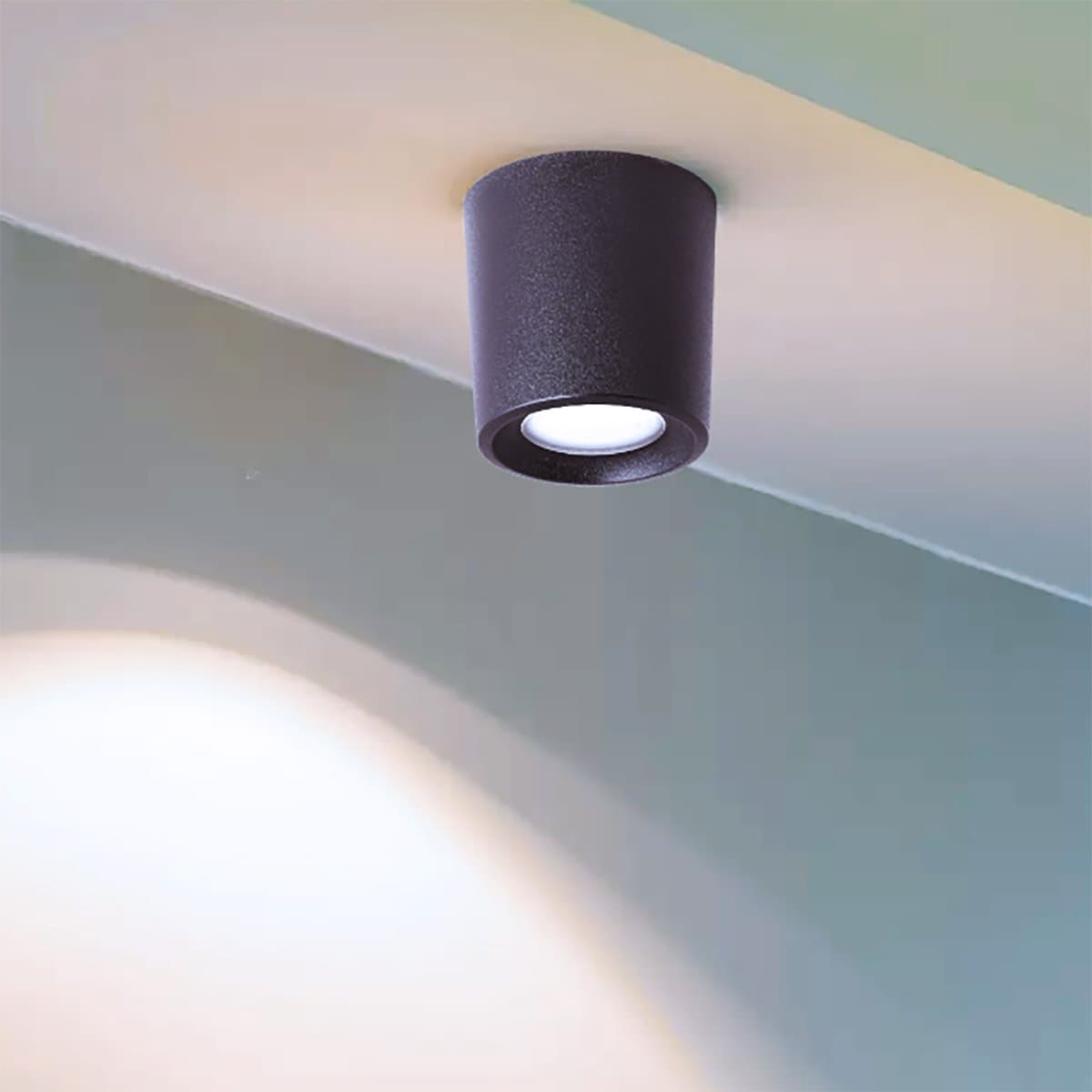 Plafoniera esterno resina Top Light PISA PLP NE GU10 CCT LED - 2