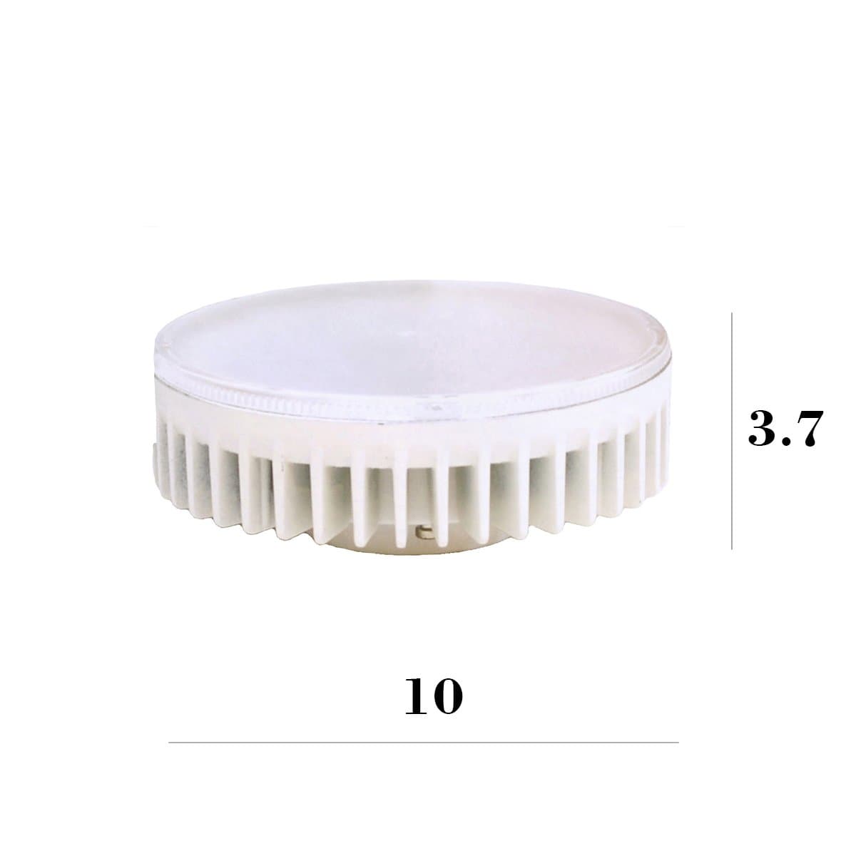 Lampadina led confezione Top Light GX53EST CNF 10W 1290LM LED CCT attacco baionetta - 2