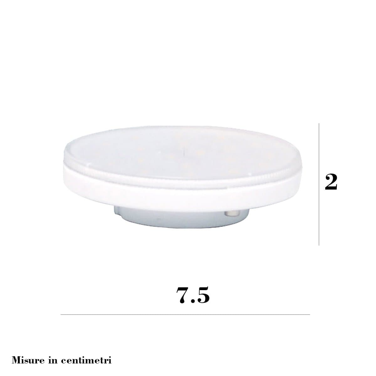 Lampadina led confezione Top Light GX53EST CNF 3W 410LM LED CCT attacco baionetta - 2